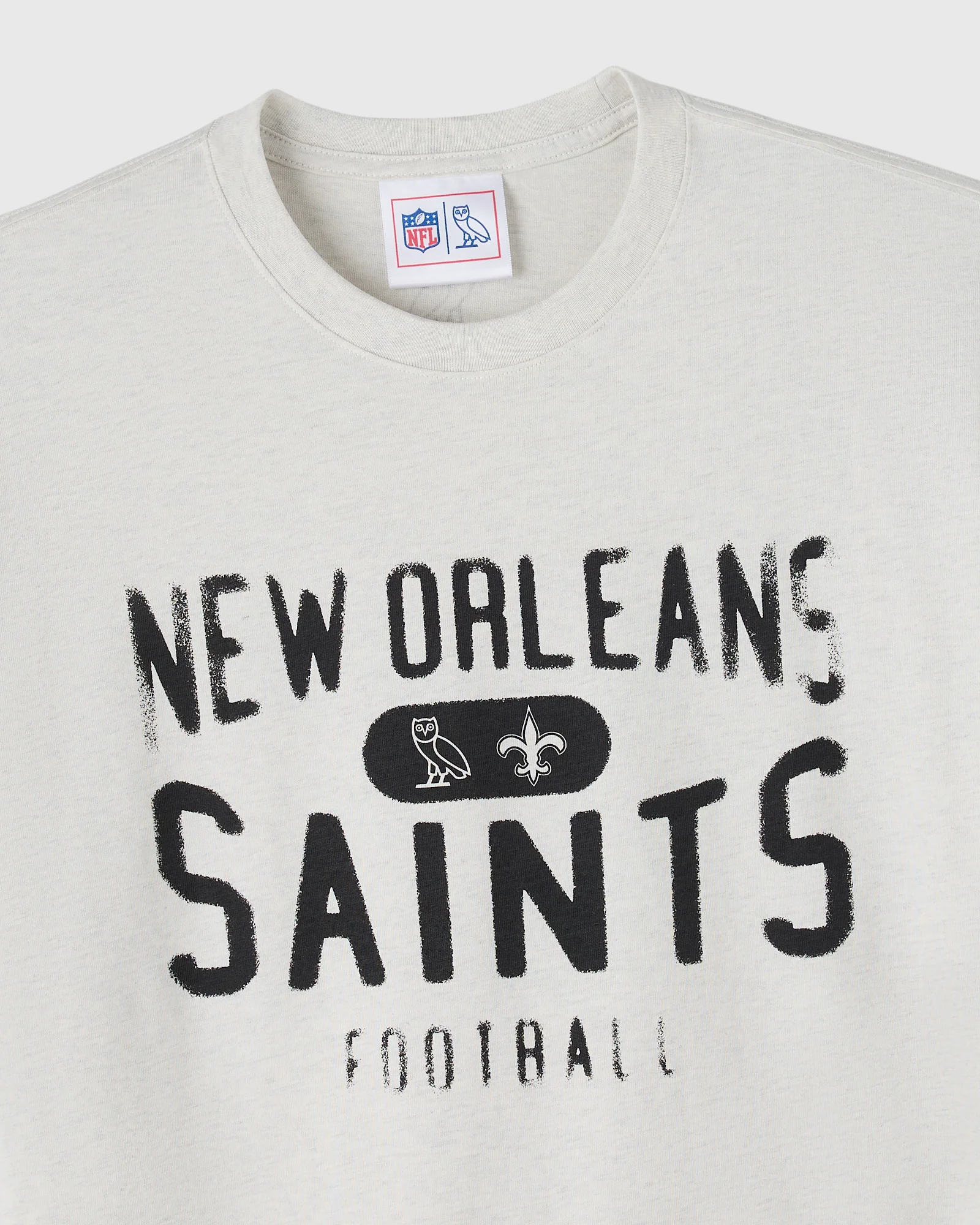 NFL New Orleans Saints Tee - Ash Heather Grey - Image 2