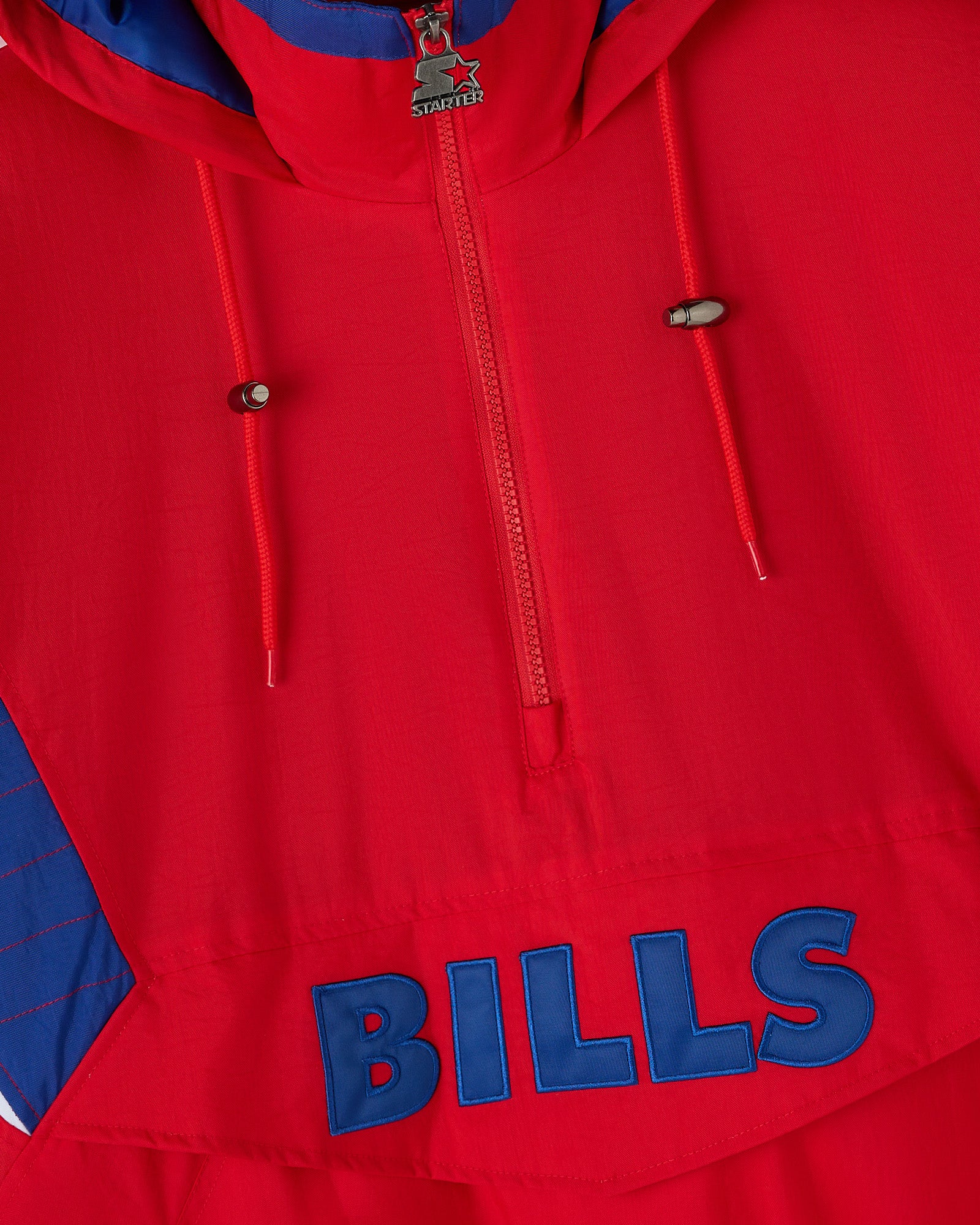 NFL STARTER Buffalo Bills Pullover Jacket - Red - Image 3