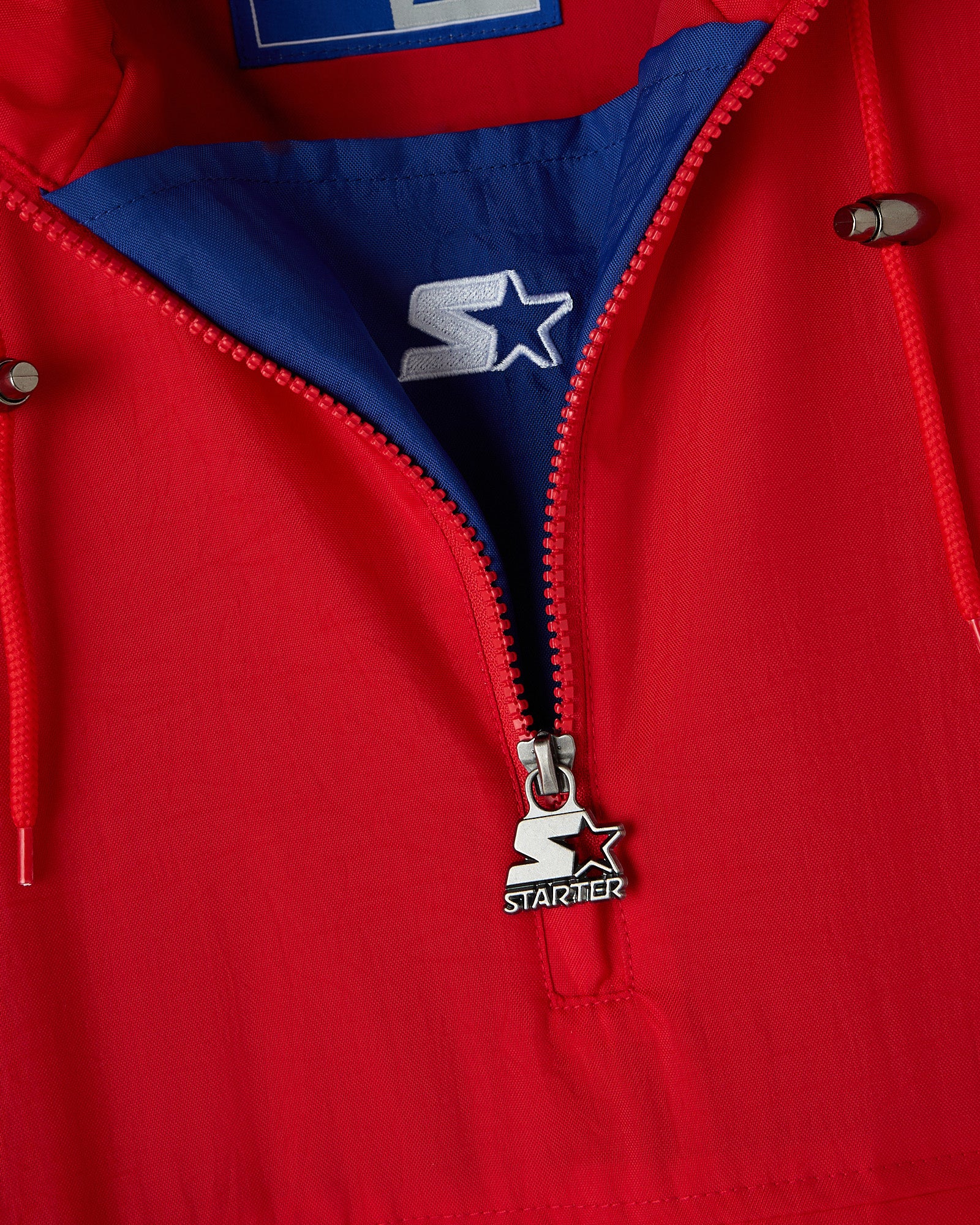 NFL STARTER Buffalo Bills Pullover Jacket - Red - Image 4