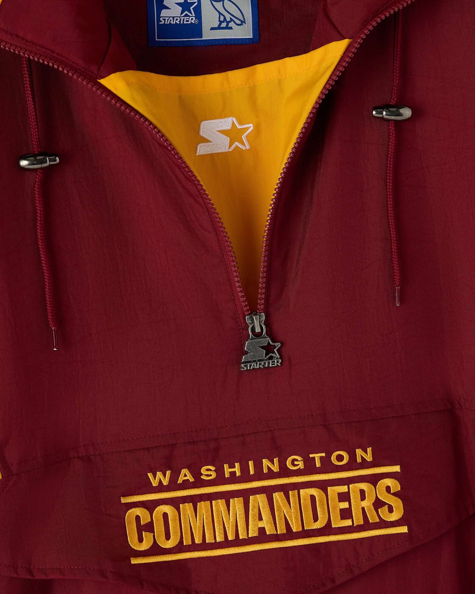 NFL STARTER Washington Commanders Pullover Jacket - Burgundy - Image 4