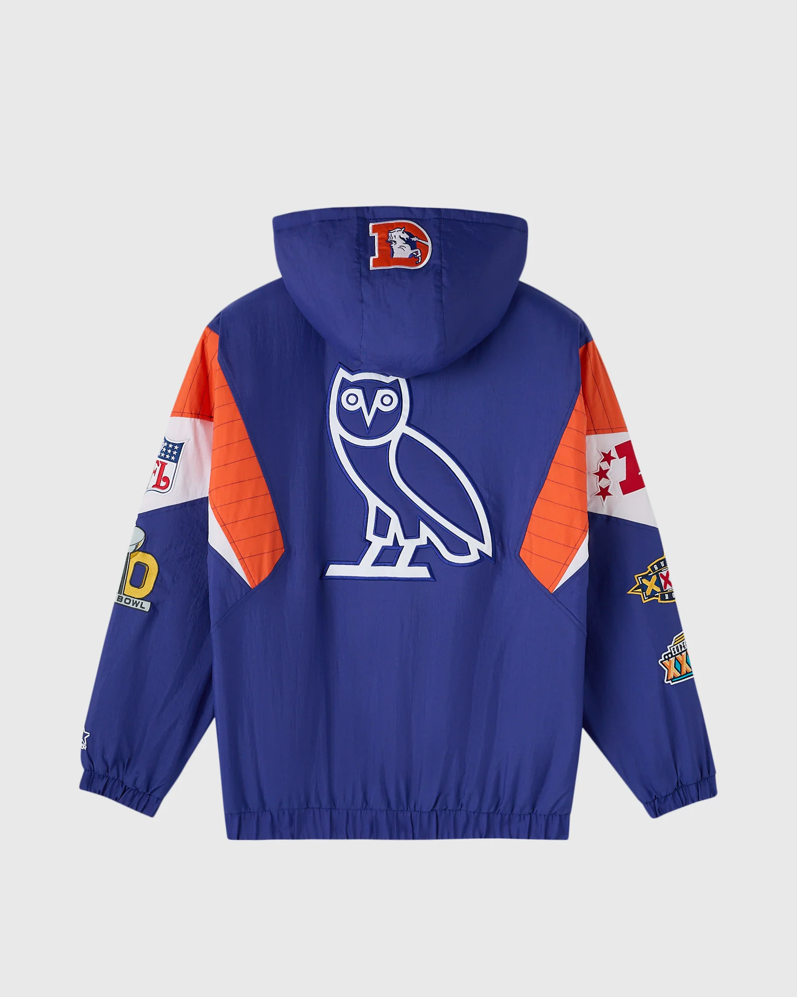 NFL STARTER Denver Broncos Pullover Jacket - Navy - Image 2
