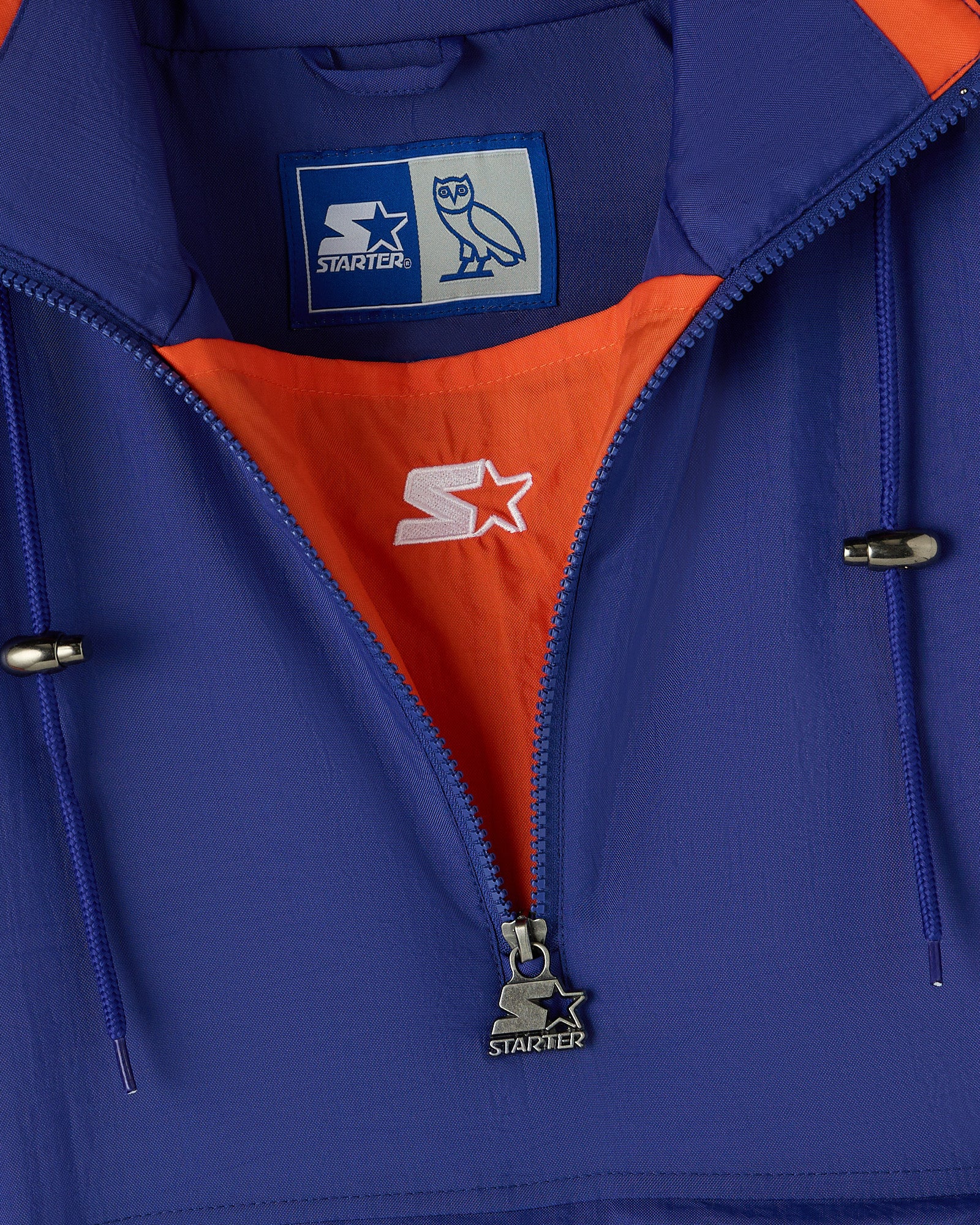 NFL STARTER Denver Broncos Pullover Jacket - Navy - Image 4