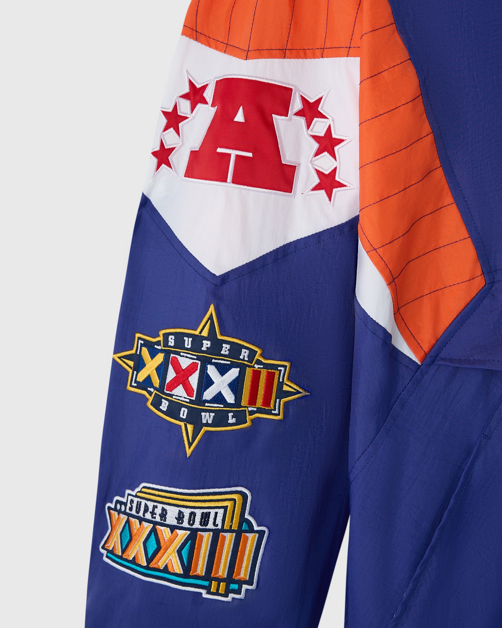 NFL STARTER Denver Broncos Pullover Jacket - Navy - Image 5
