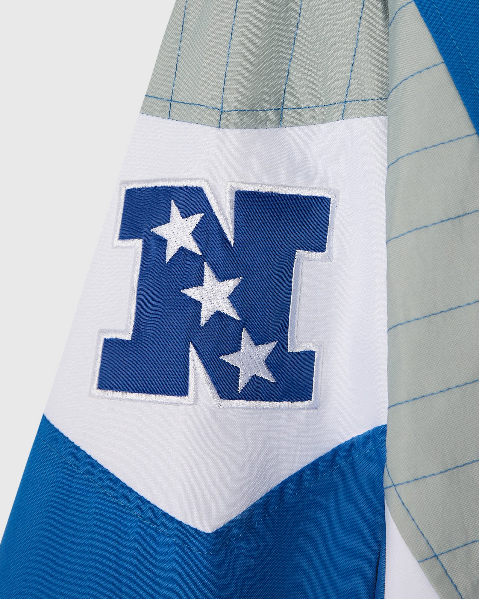 NFL STARTER Detroit Lions Pullover Jacket - Blue - Image 5