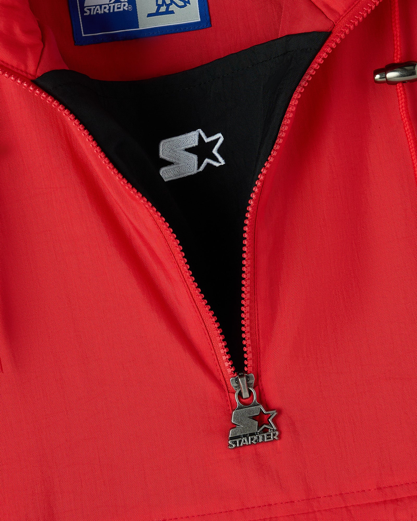 NFL STARTER Houston Texans Pullover Jacket - Red - Image 4