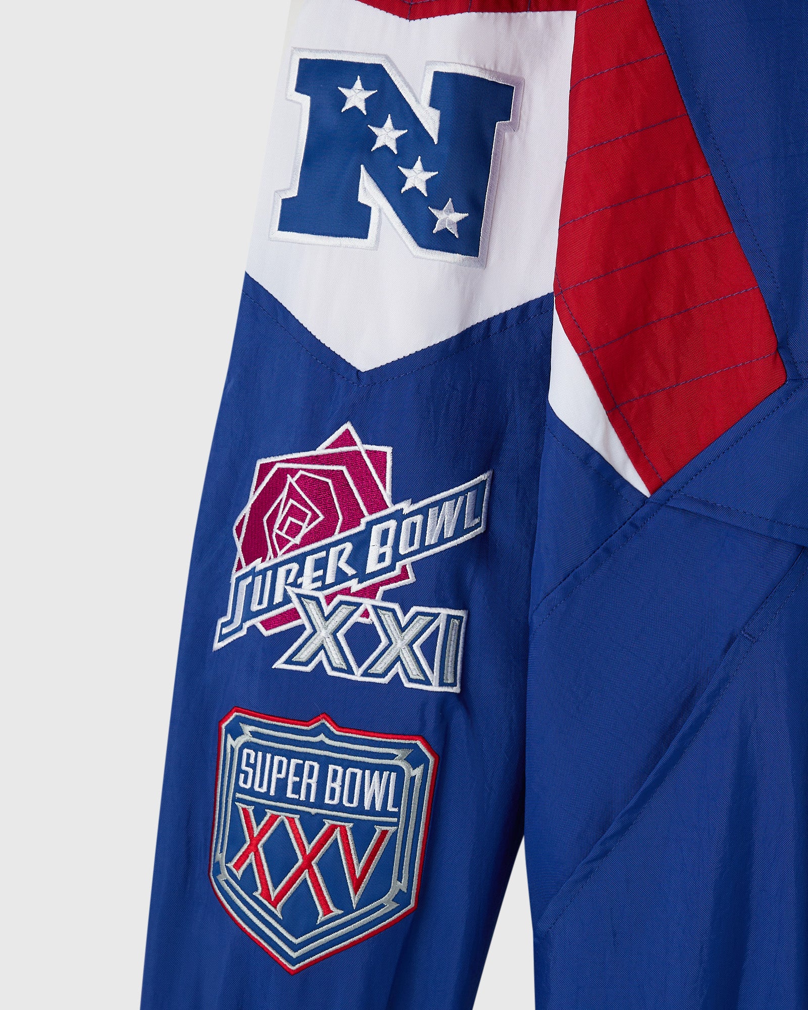 NFL STARTER New York Giants Pullover Jackets - Blue - Image 6