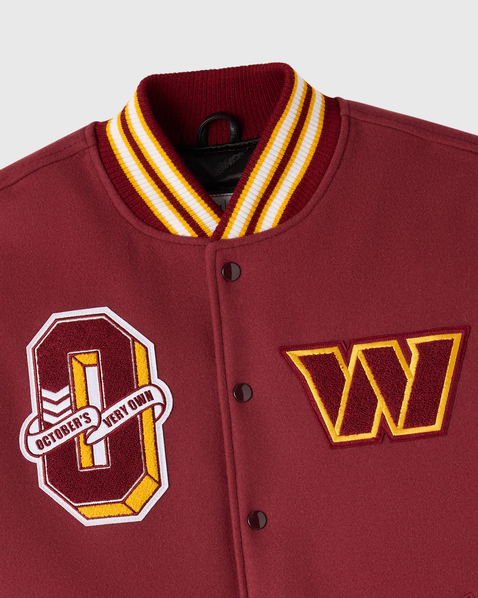 NFL Washington Commanders Varsity Jacket - Burgundy - Image 3