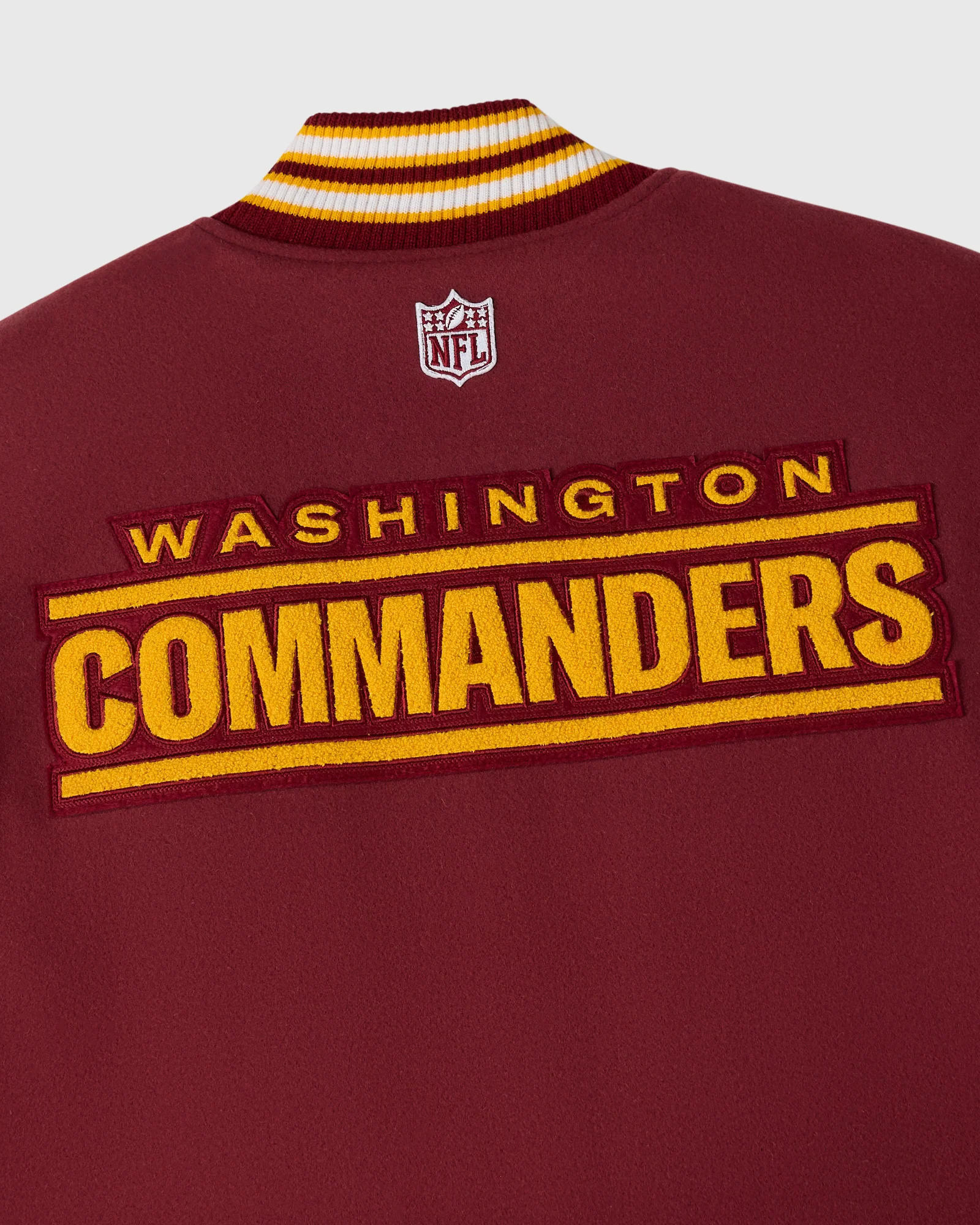 NFL Washington Commanders Varsity Jacket - Burgundy - Image 6