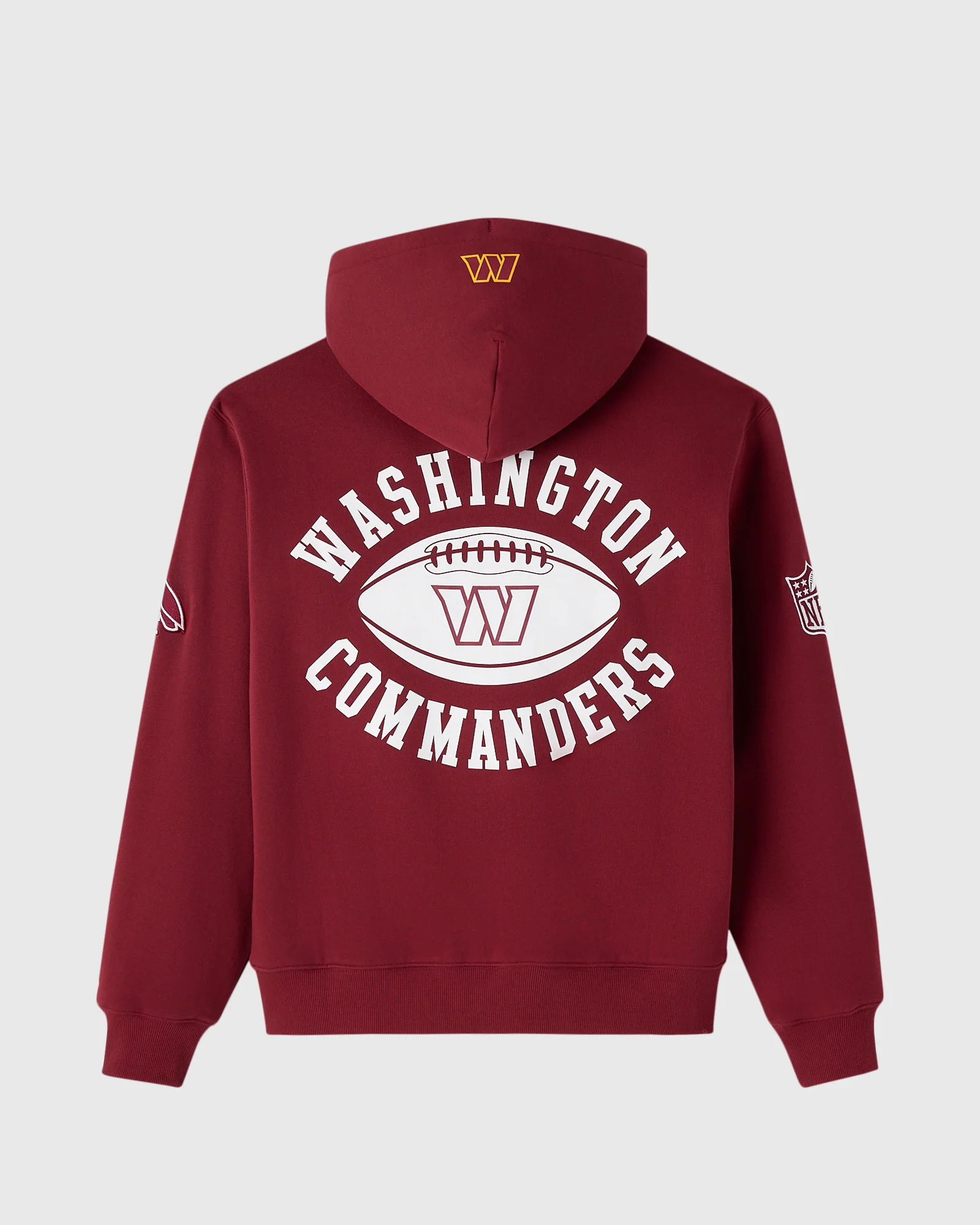 NFL Washington Commanders Waffle Lined Hoodie - Burgundy - Image 2