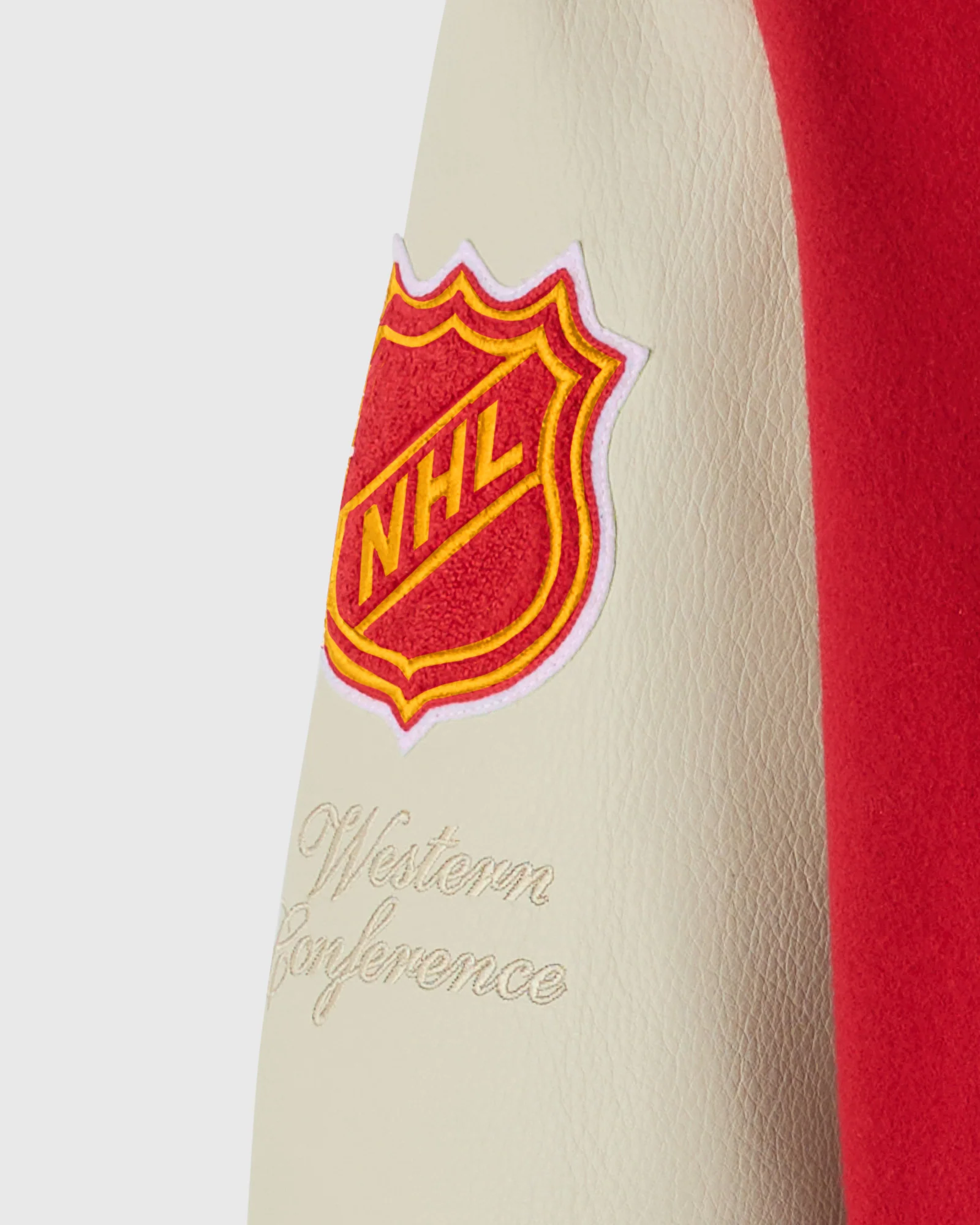 NHL Calgary Flames Varsity Jacket - Red - Image 5