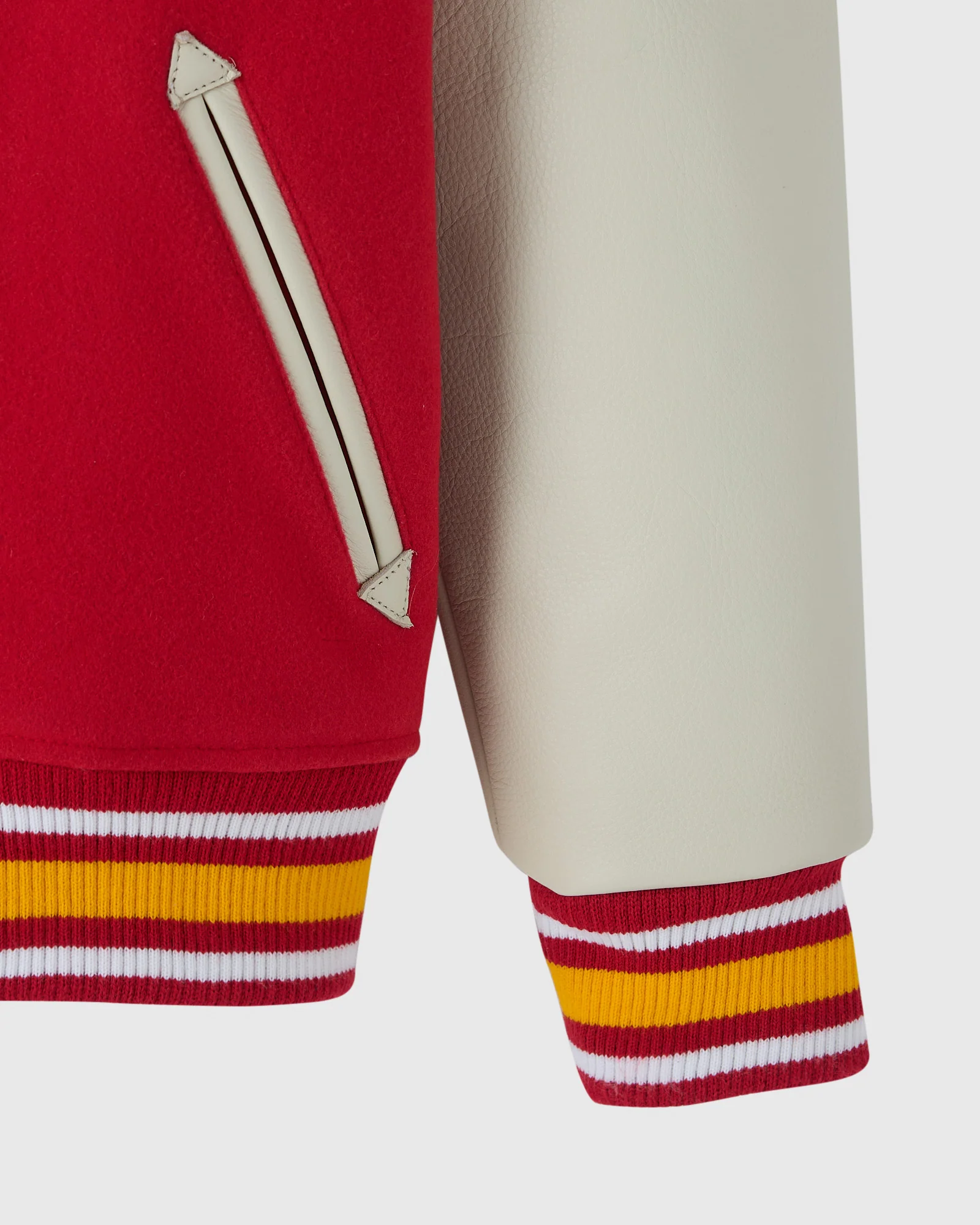 NHL Calgary Flames Varsity Jacket - Red - Image 7