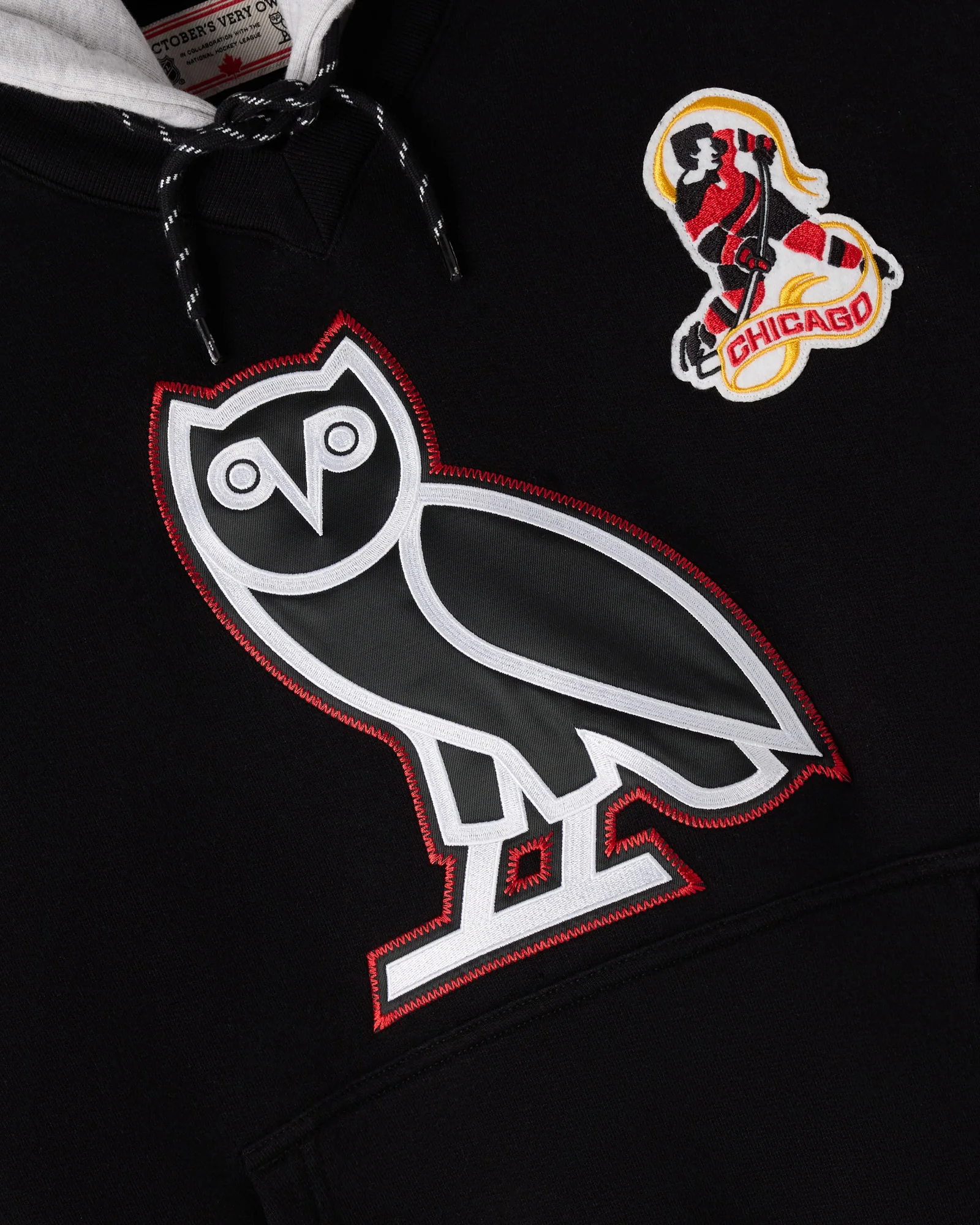 NHL Chicago Blackhawks Hoodie - Black - Image 3