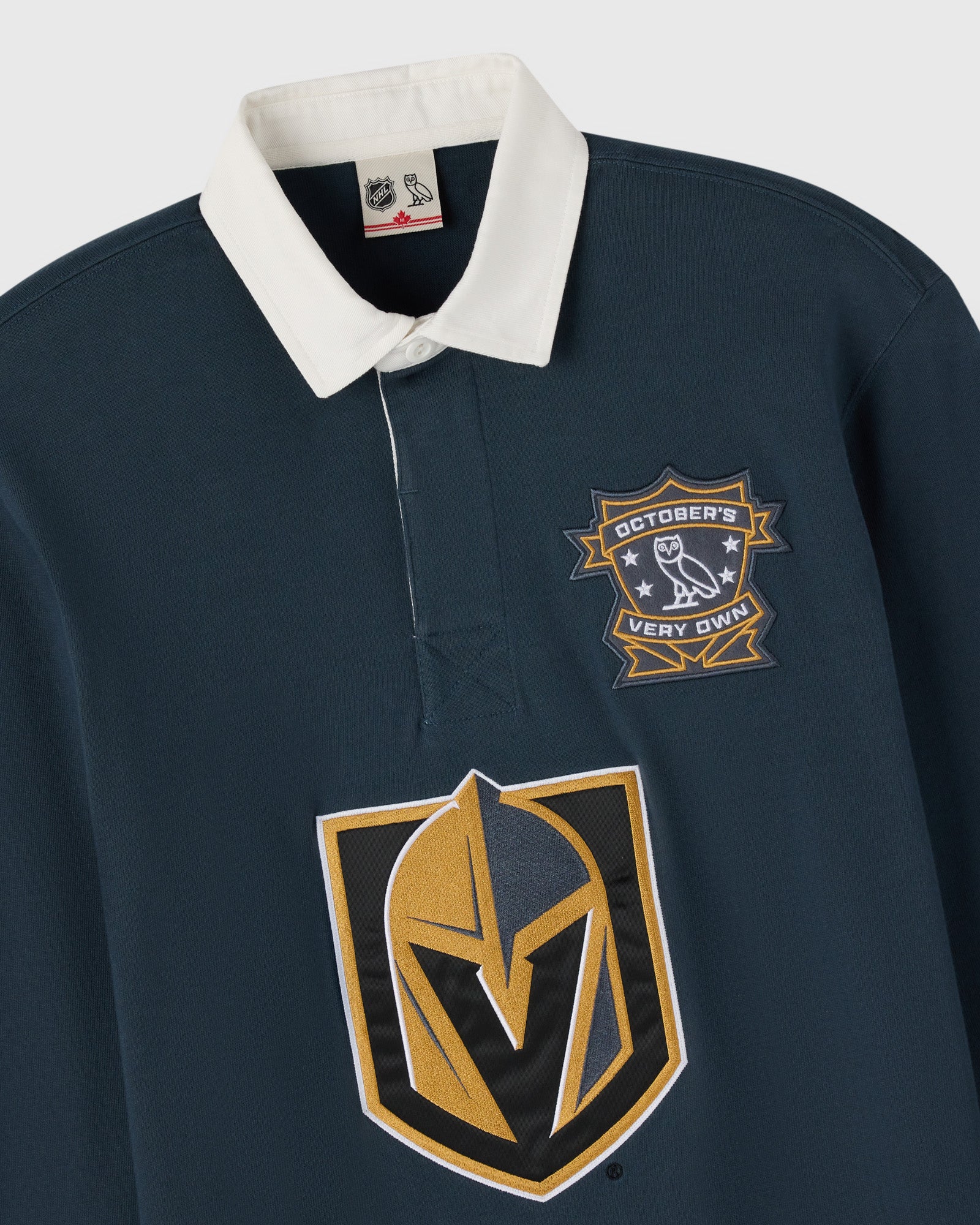 NHL Las Vegas Golden Knights Rugby Polo - Grey - Image 3