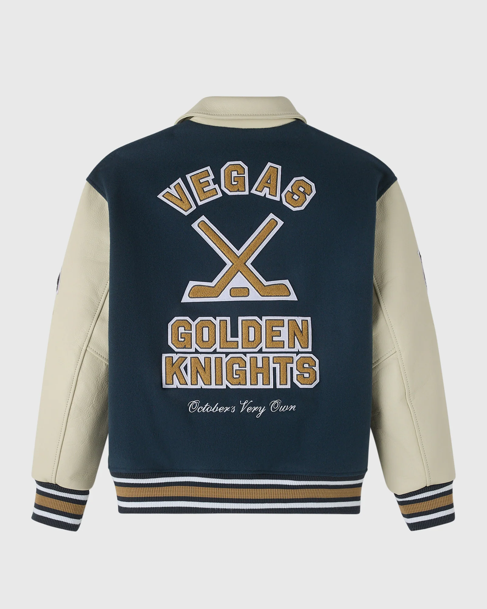 NHL Las Vegas Golden Knights Varsity Jacket - Grey - Image 2