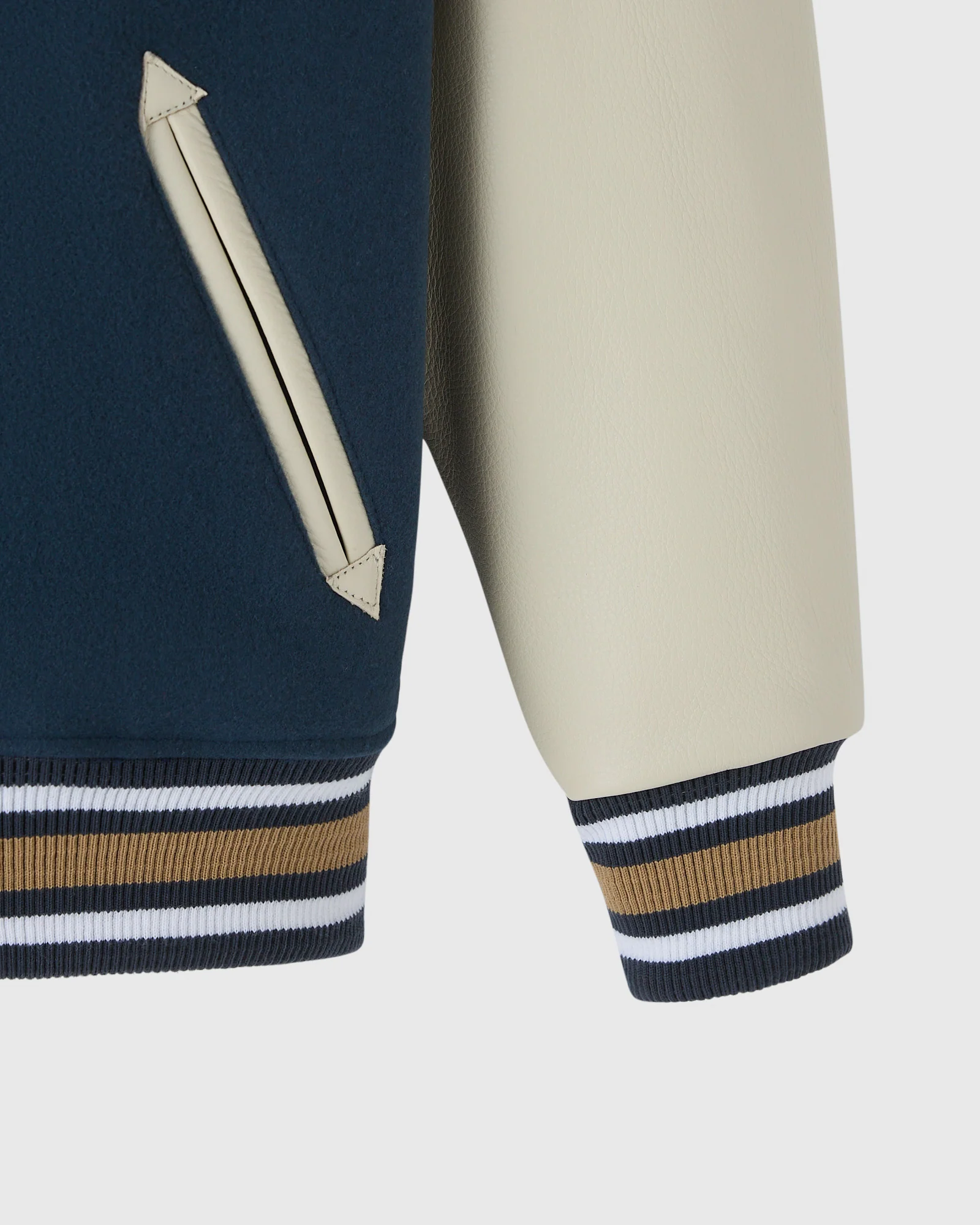 NHL Las Vegas Golden Knights Varsity Jacket - Grey - Image 7