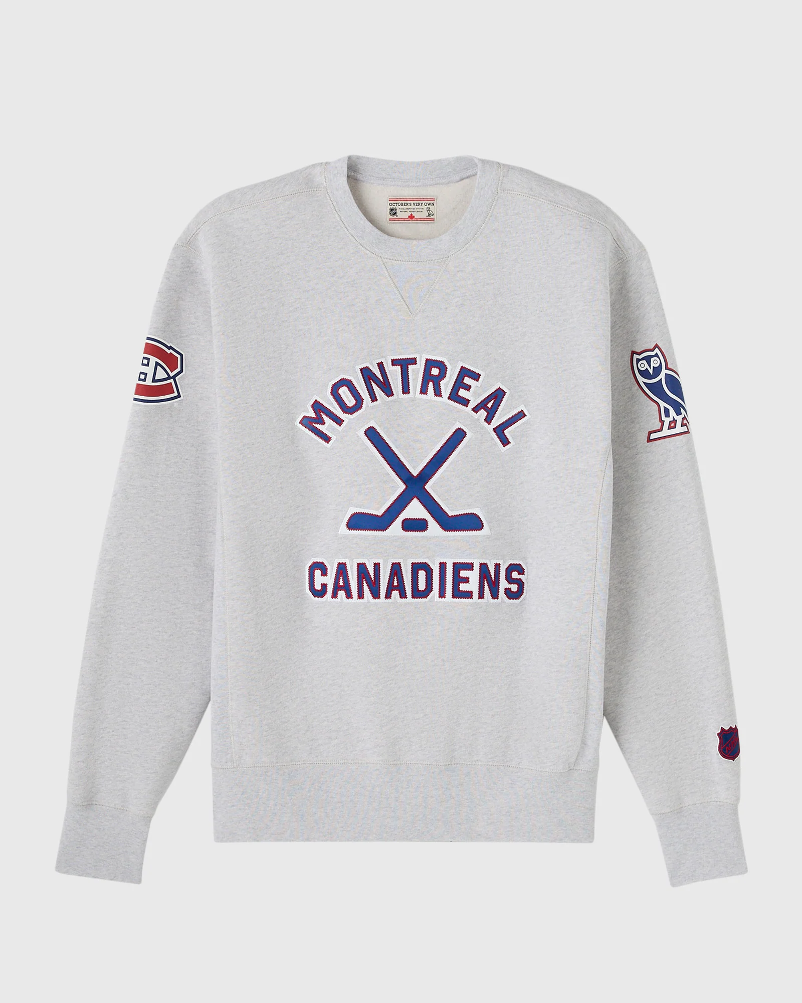 NHL Montreal Canadiens Crewneck - Ash Heather