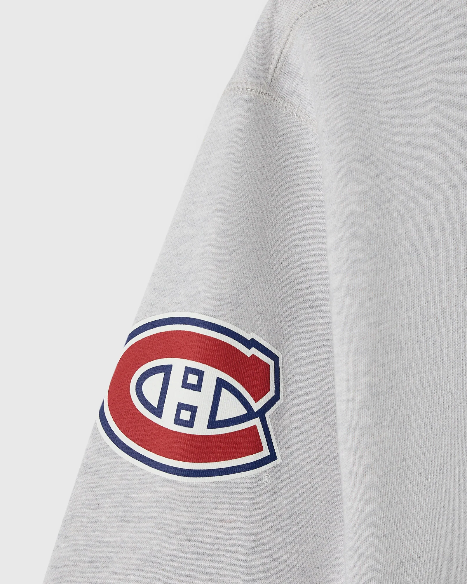 NHL Montreal Canadiens Crewneck - Ash Heather - Image 5
