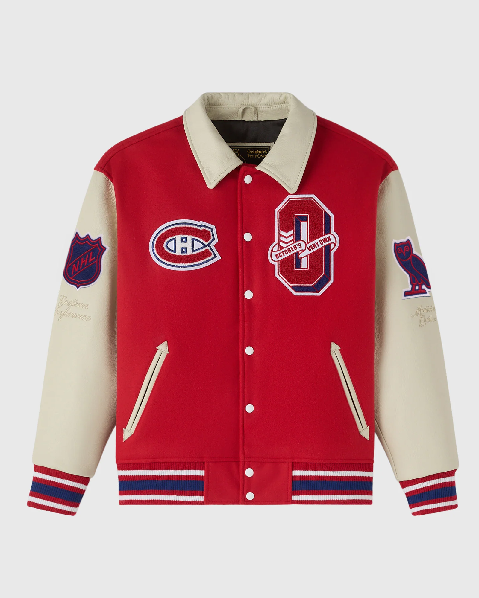 NHL Montreal Canadiens Varsity Jacket - Red