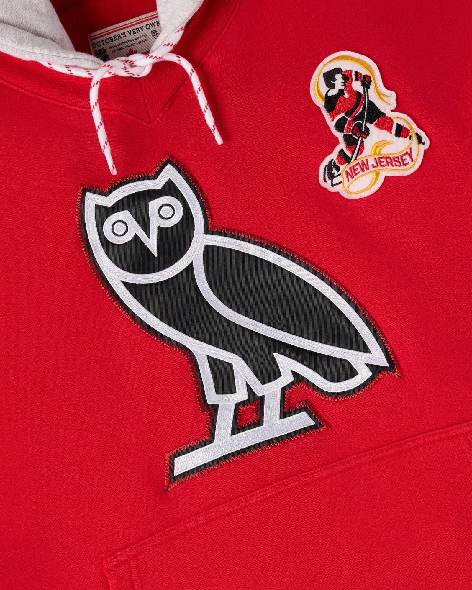 NHL New Jersey Devils Hoodie - Red - Image 3