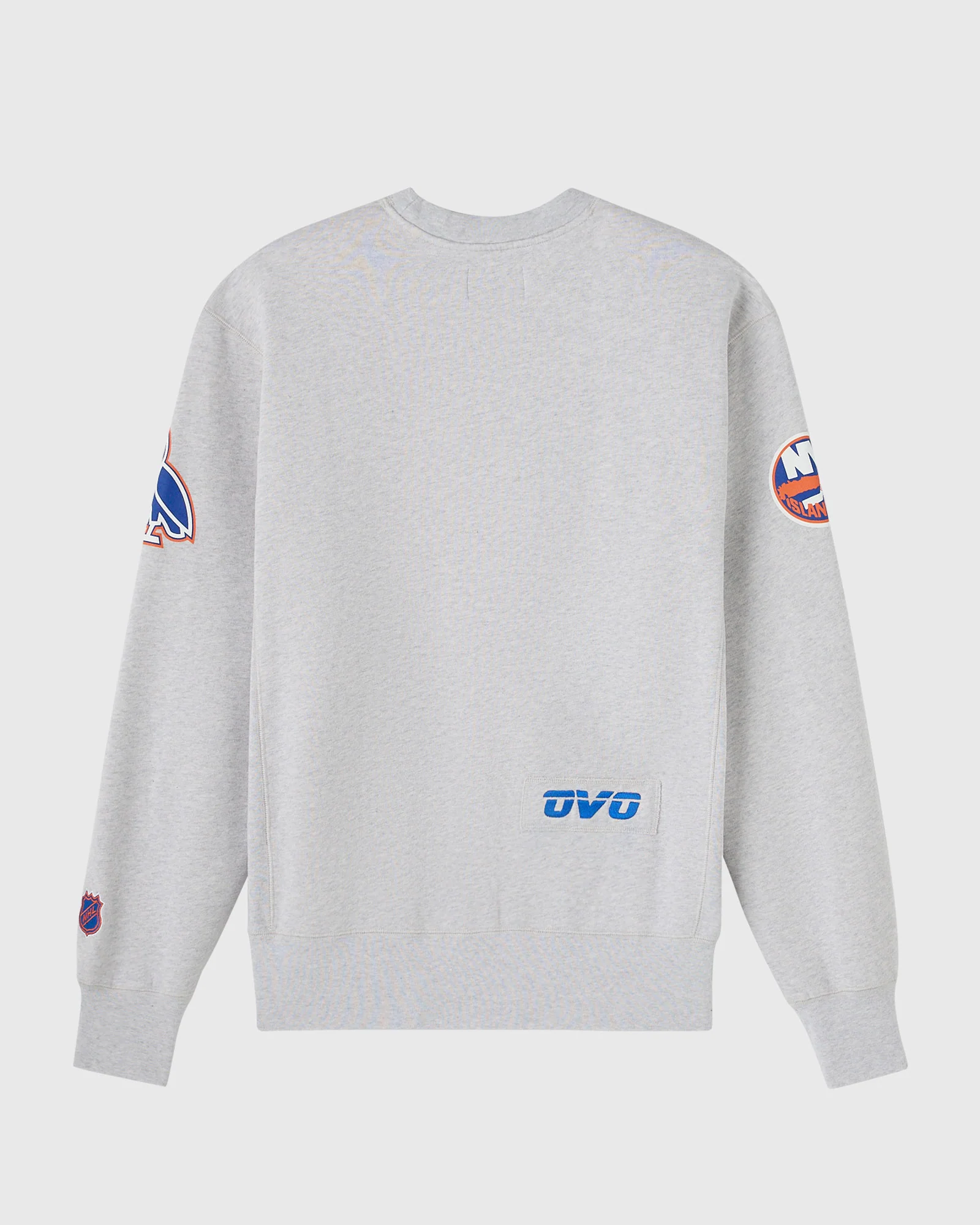 NHL New York Islanders Crewneck - Ash Heather - Image 2