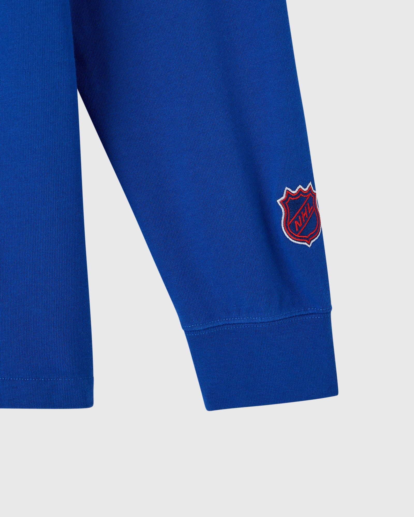 NHL New York Rangers Rugby Polo - Blue - Image 5