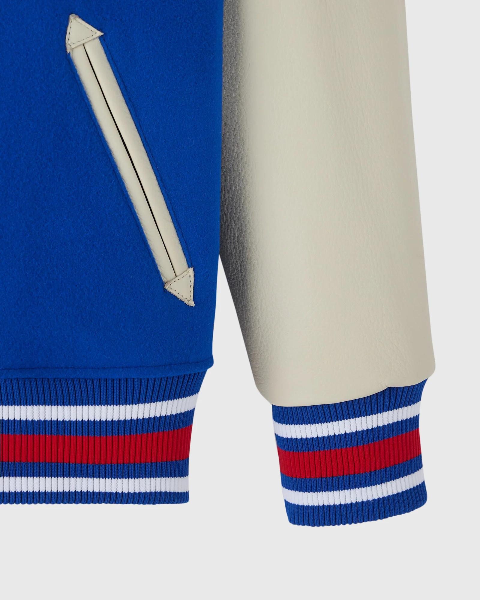 NHL New York Rangers Varsity Jacket - Blue - Image 7