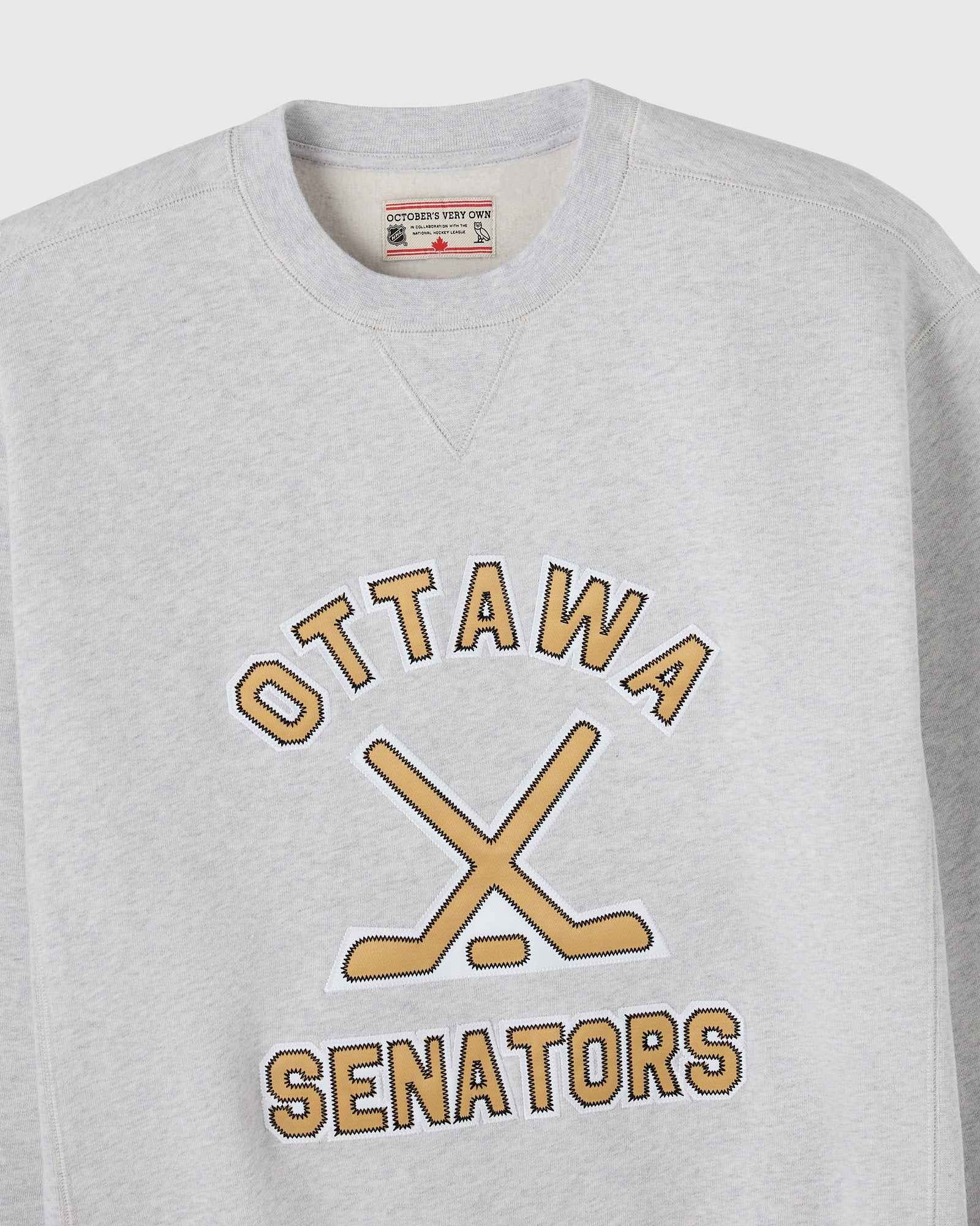 NHL Ottawa Senators Crewneck - Ash Heather - Image 3