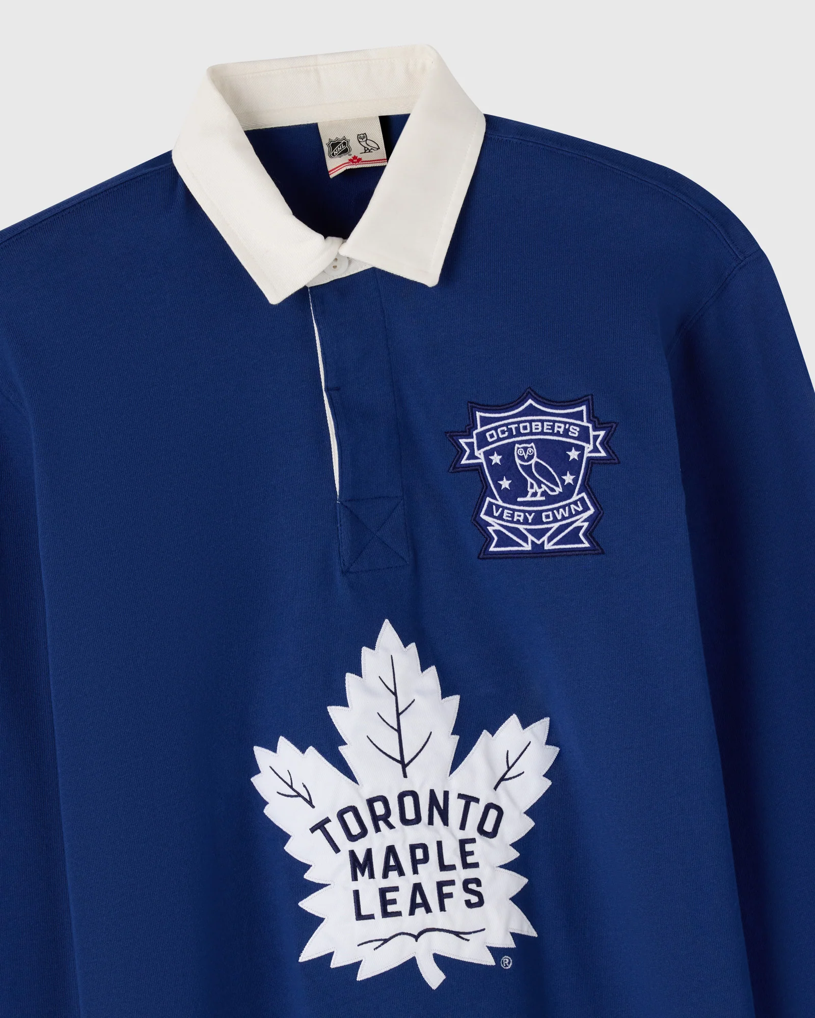 NHL Toronto Maple Leafs Rugby Polo - Blue - Image 3