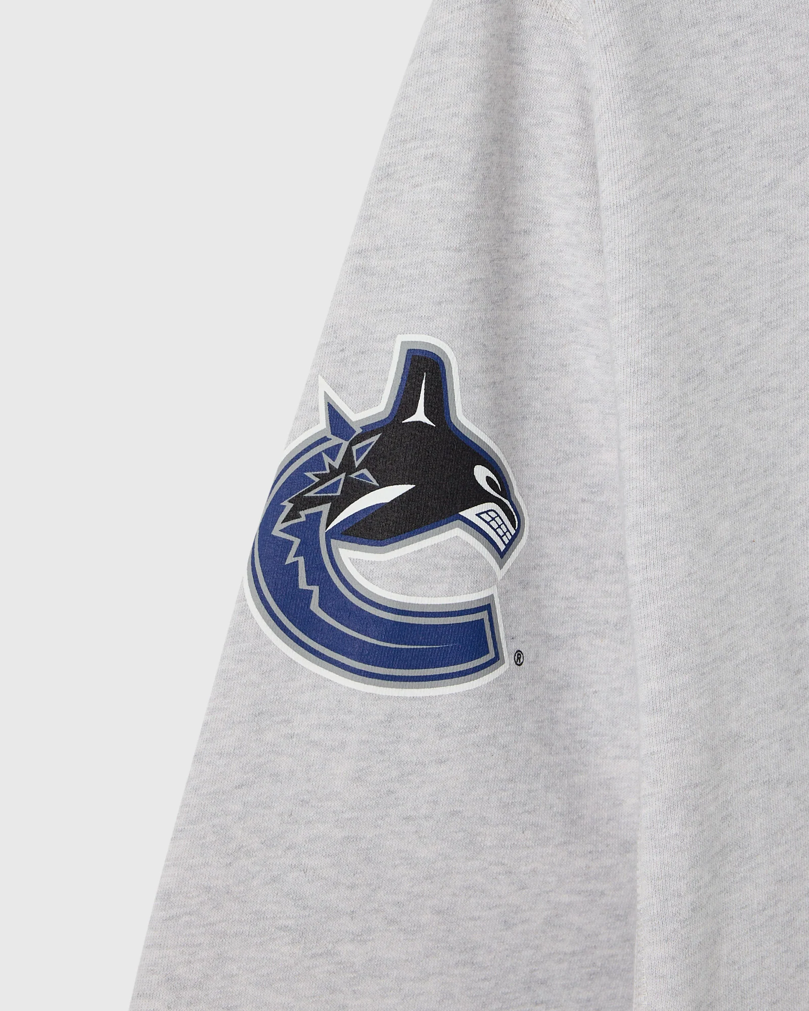 NHL Vancouver Canucks Crewneck - Ash Heather - Image 5
