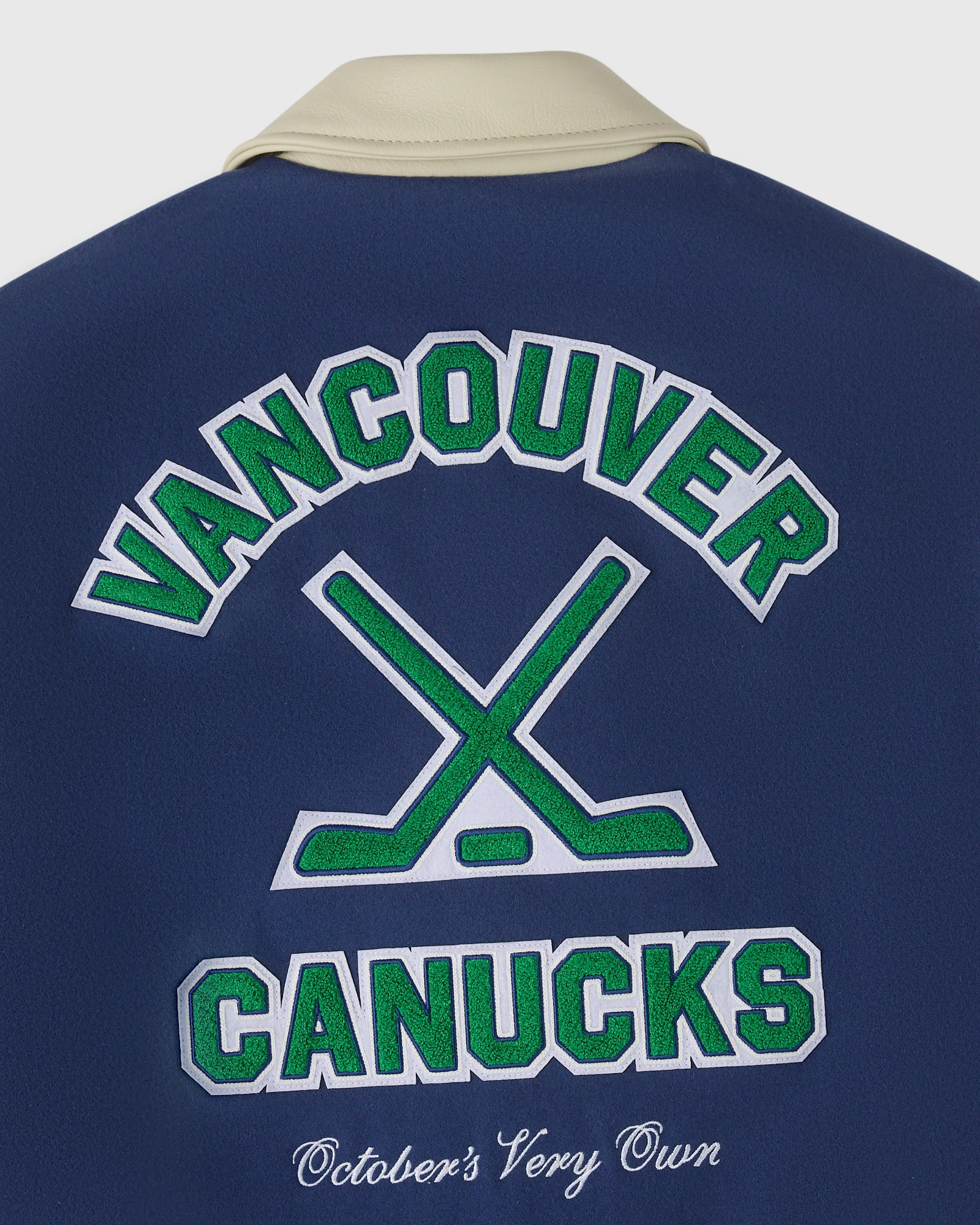 NHL Vancouver Canucks Varsity Jacket - Blue - Image 3