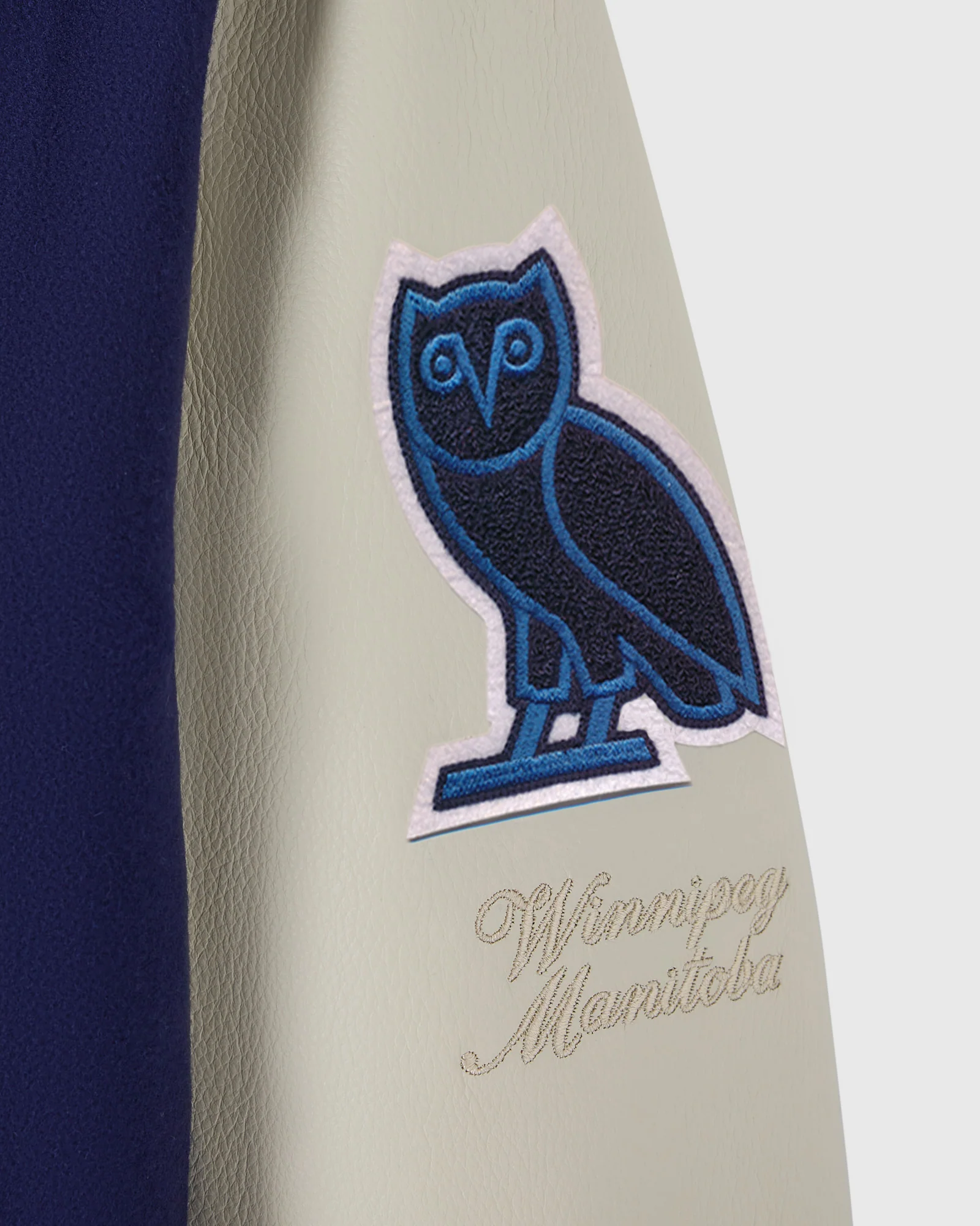 NHL Winnipeg Jets Varsity Jacket - Navy - Image 6
