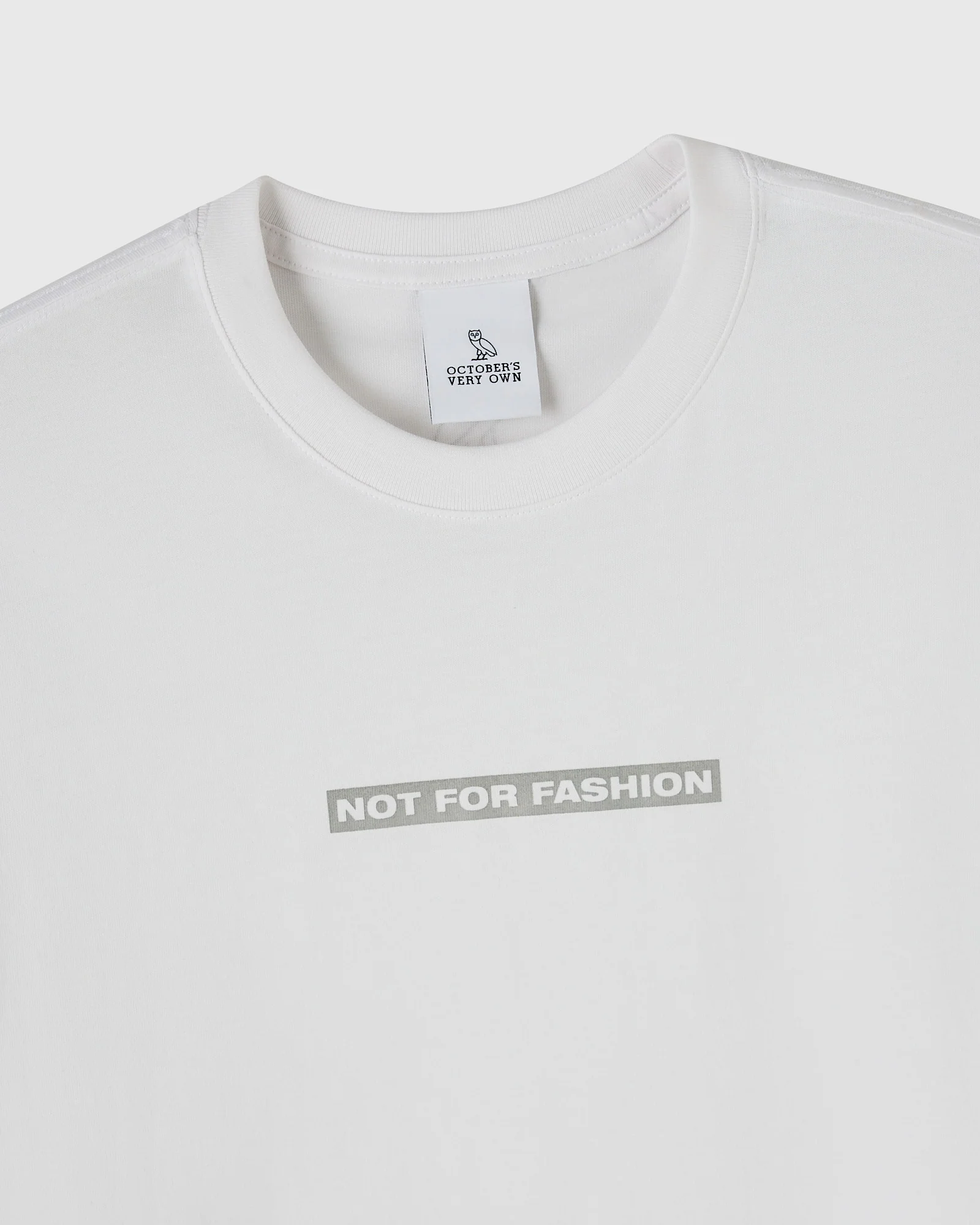 Not For Fashion Tee - White - Image 2