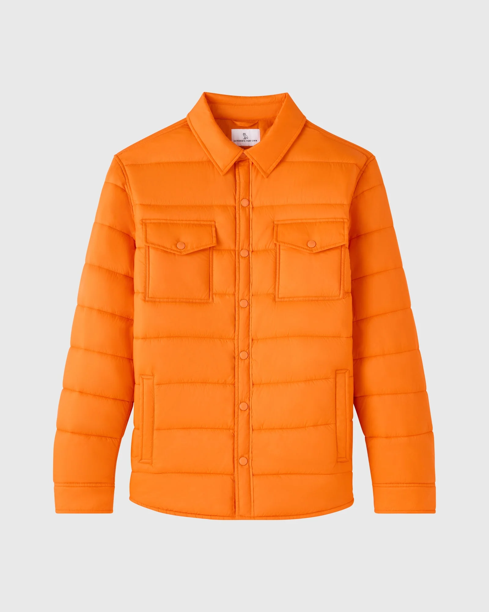 Nylon Quilted Shirt Jacket - Image 3