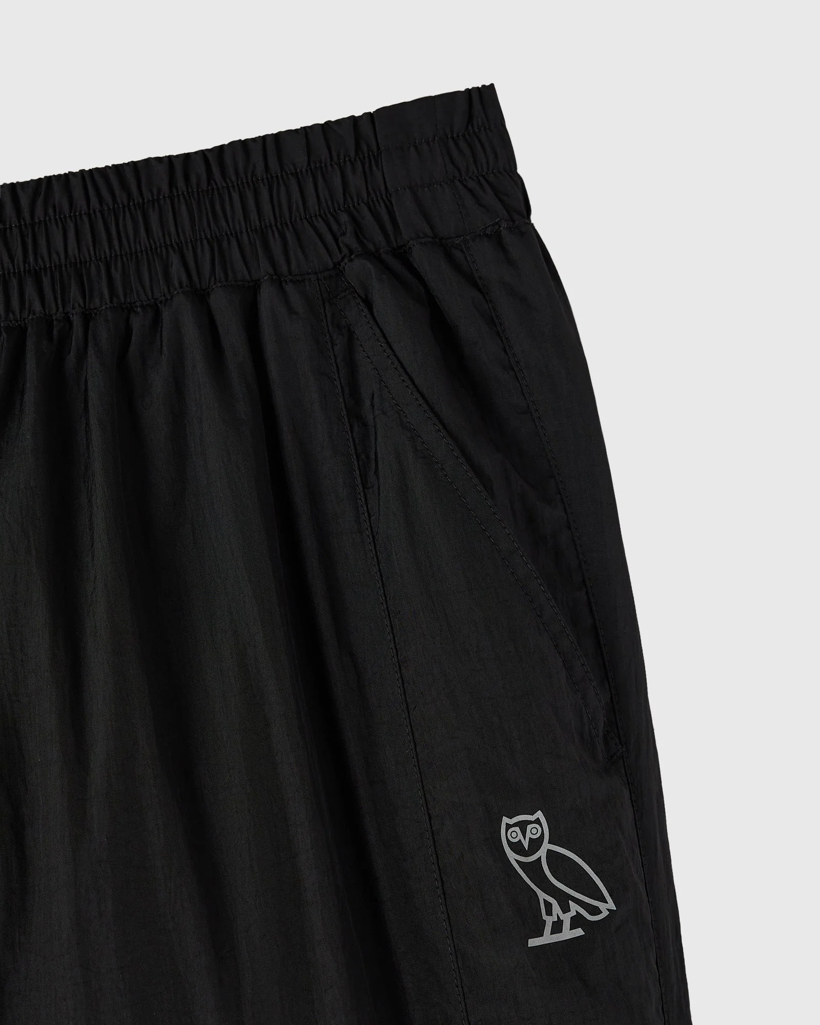 Nylon Track Pant - Black - Image 4