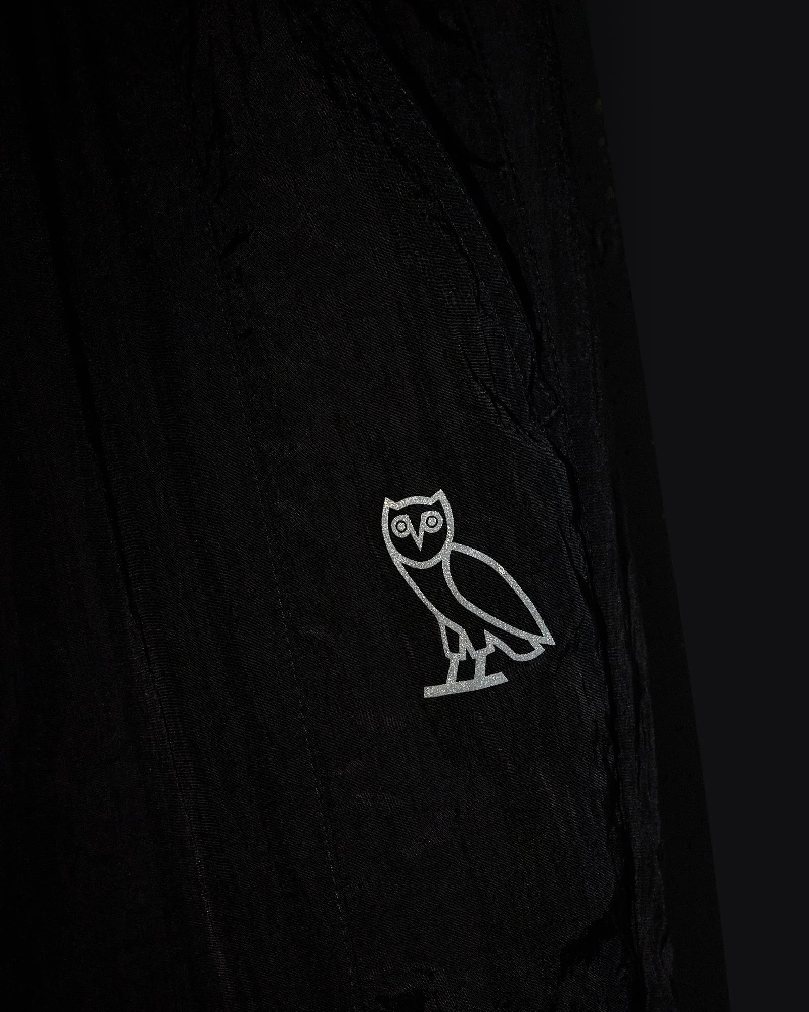 Nylon Track Pant - Black - Image 5