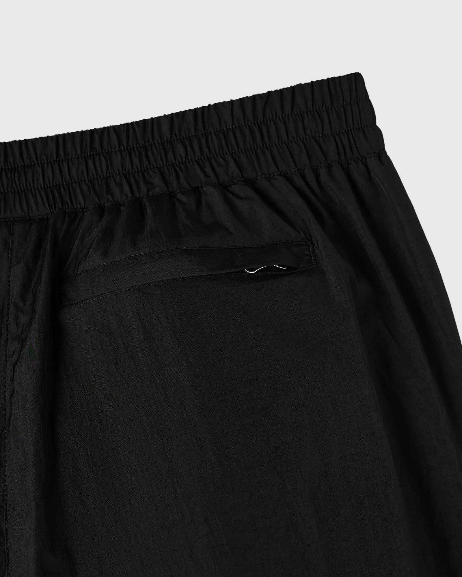 Nylon Track Pant - Black - Image 6
