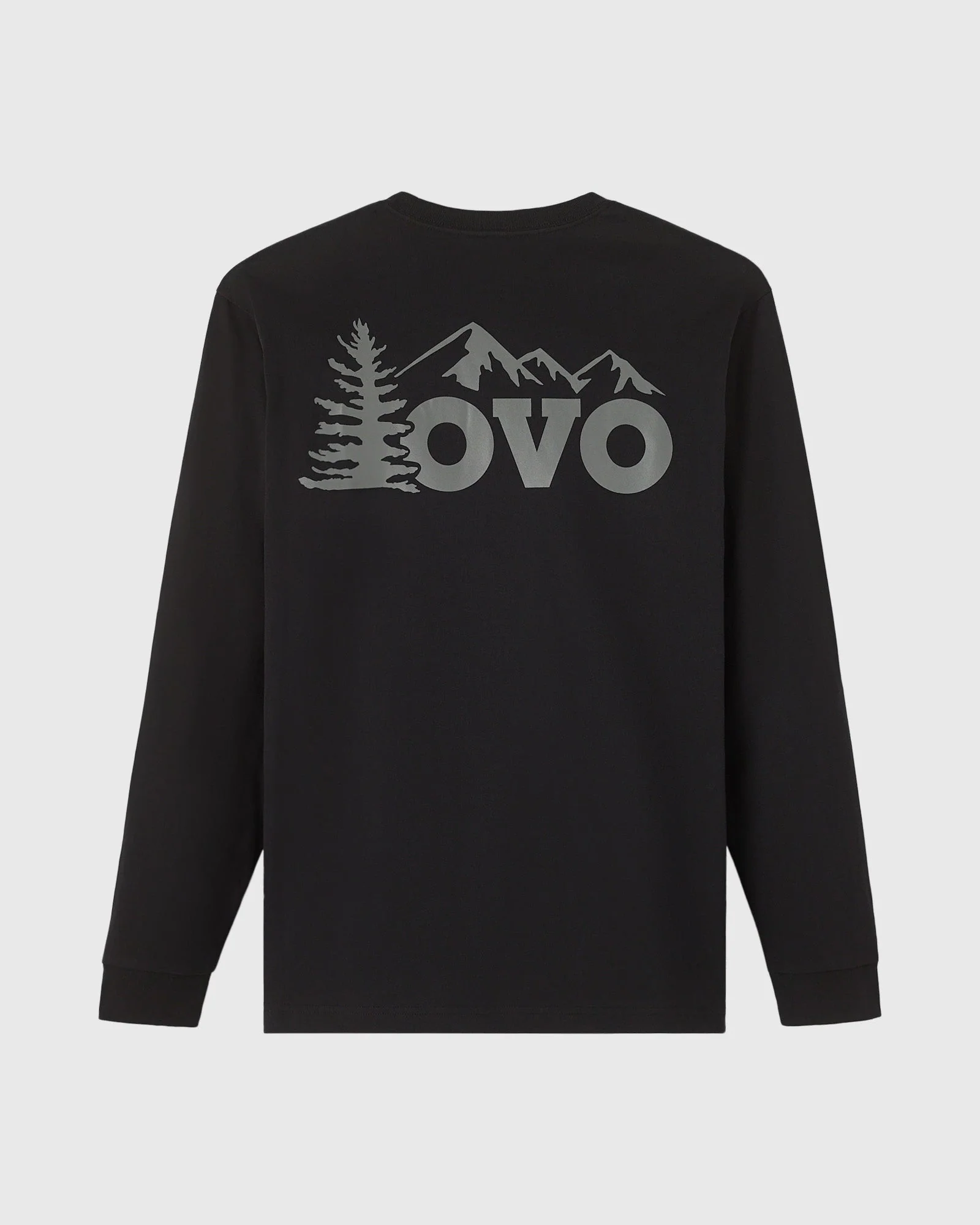Outdoors Long-Sleeve Tee - Black - Image 2