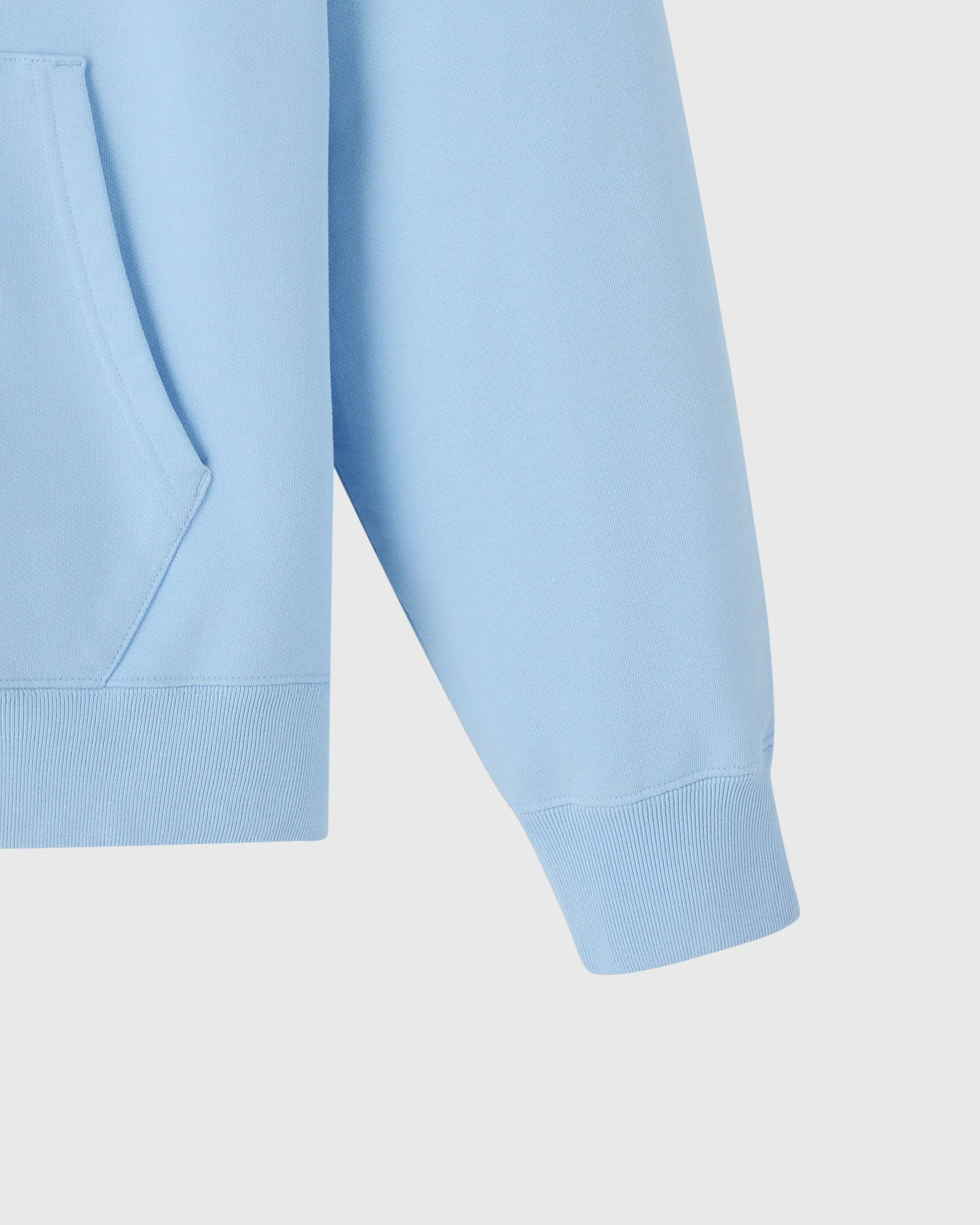 Classic Full-Zip Hoodie - Light Blue - Image 3