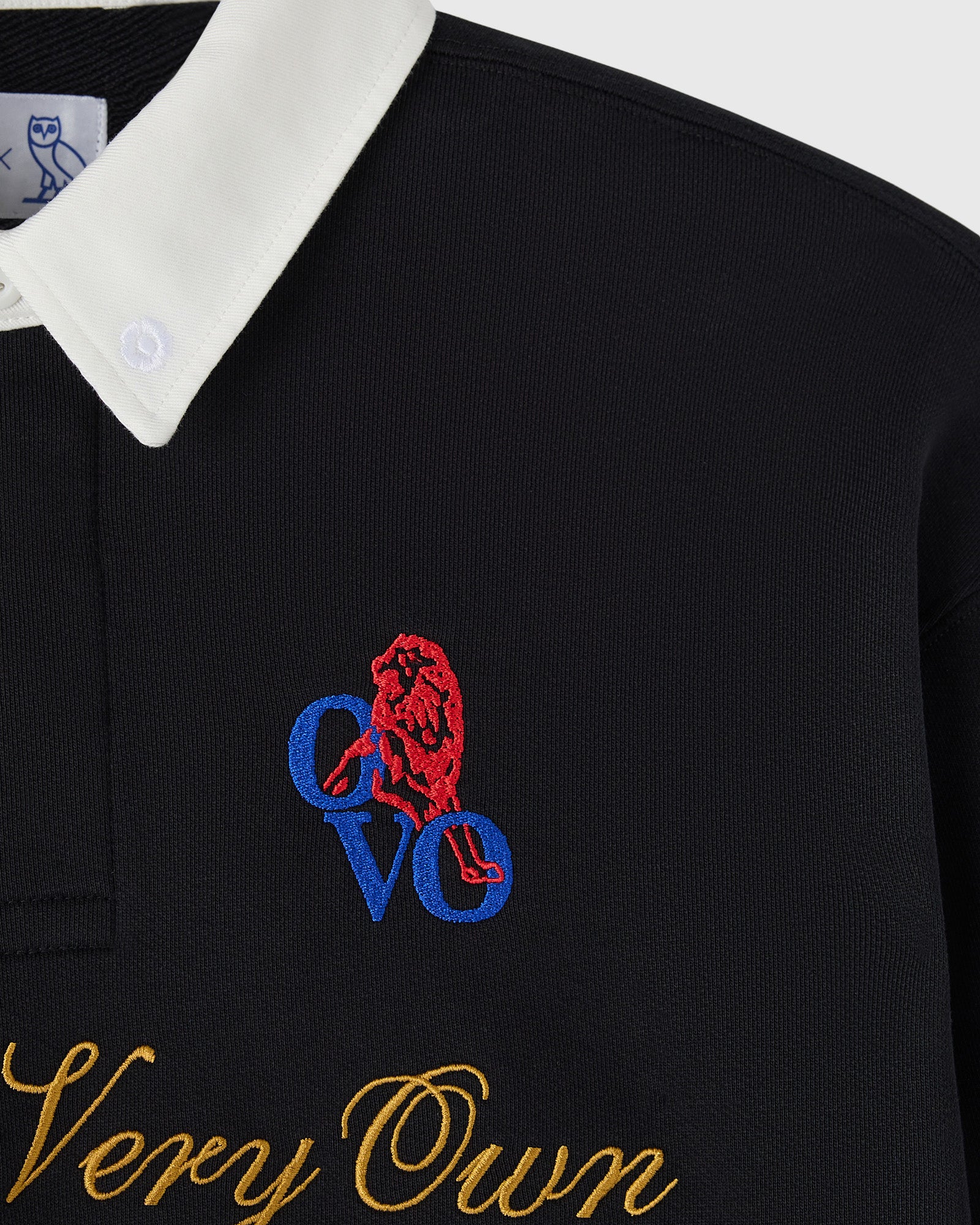 Chelsea FC Rugby Sweatshirt - Black - Image 5