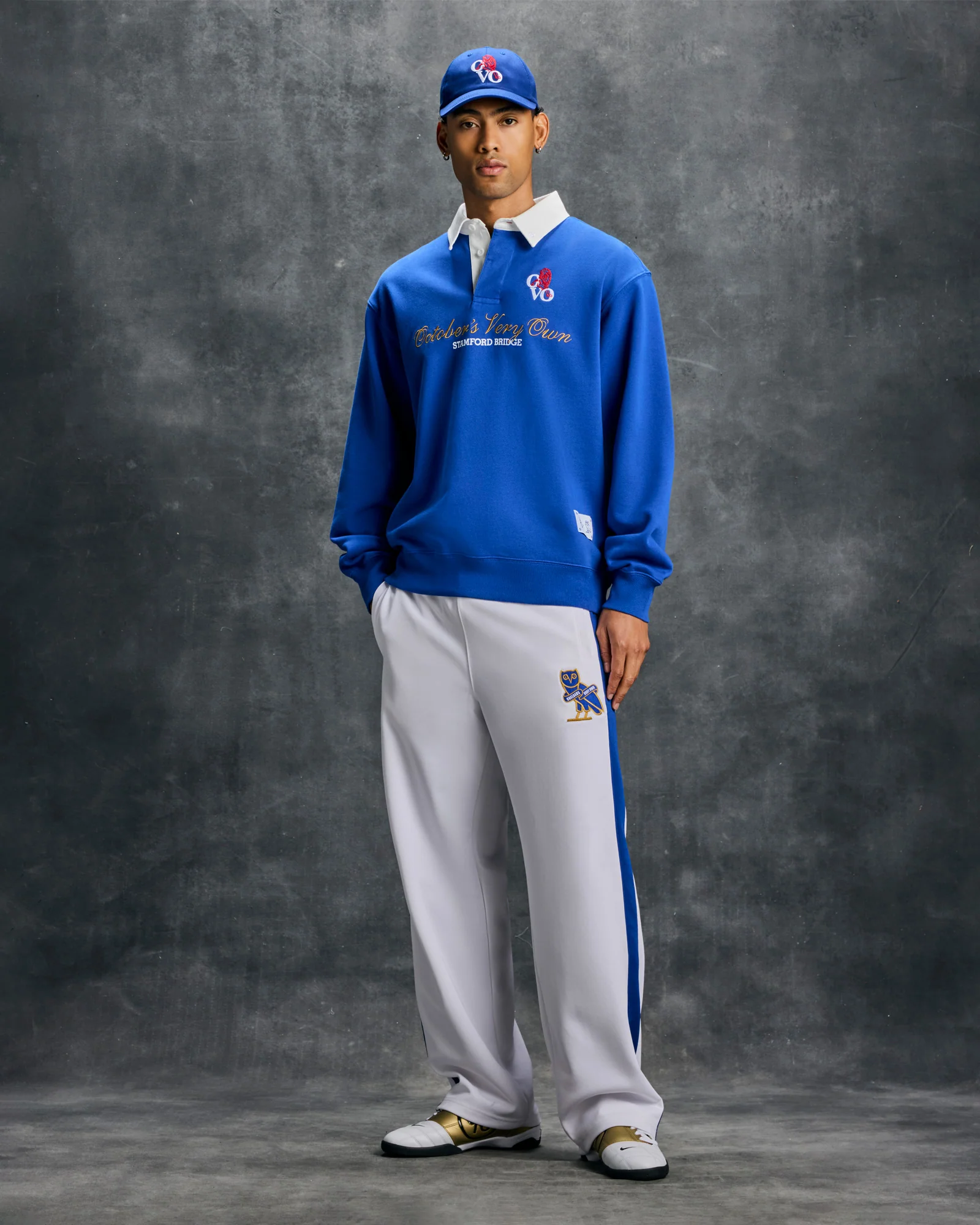 Chelsea FC Rugby Sweatshirt - Blue - Image 3