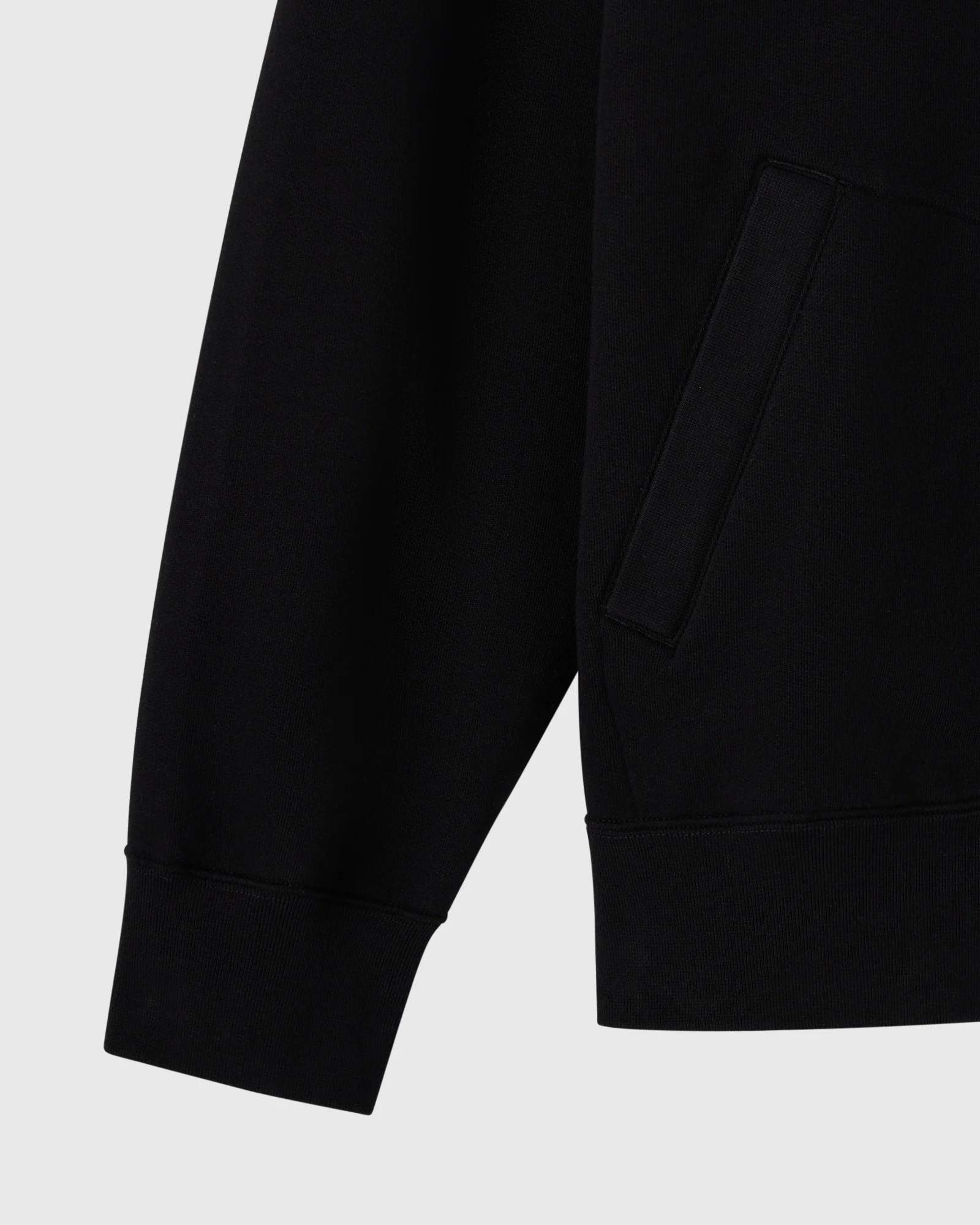 Owls Varsity Fleece Cardigan - Black - Image 8