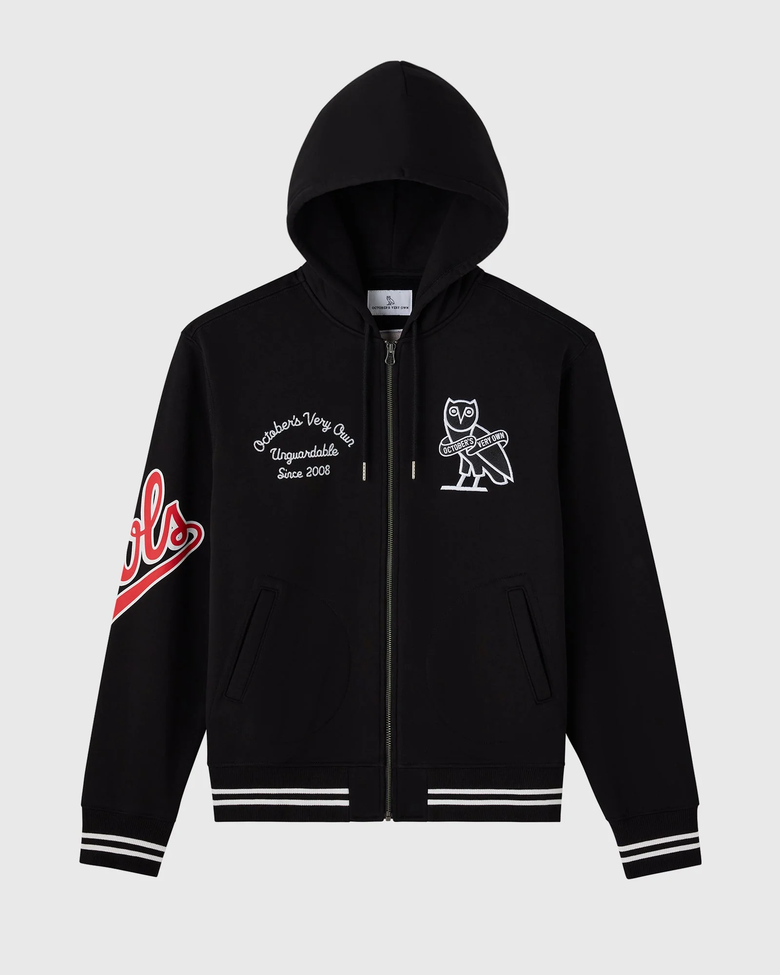 Owls Varsity Full-Zip Hoodie - Image 3