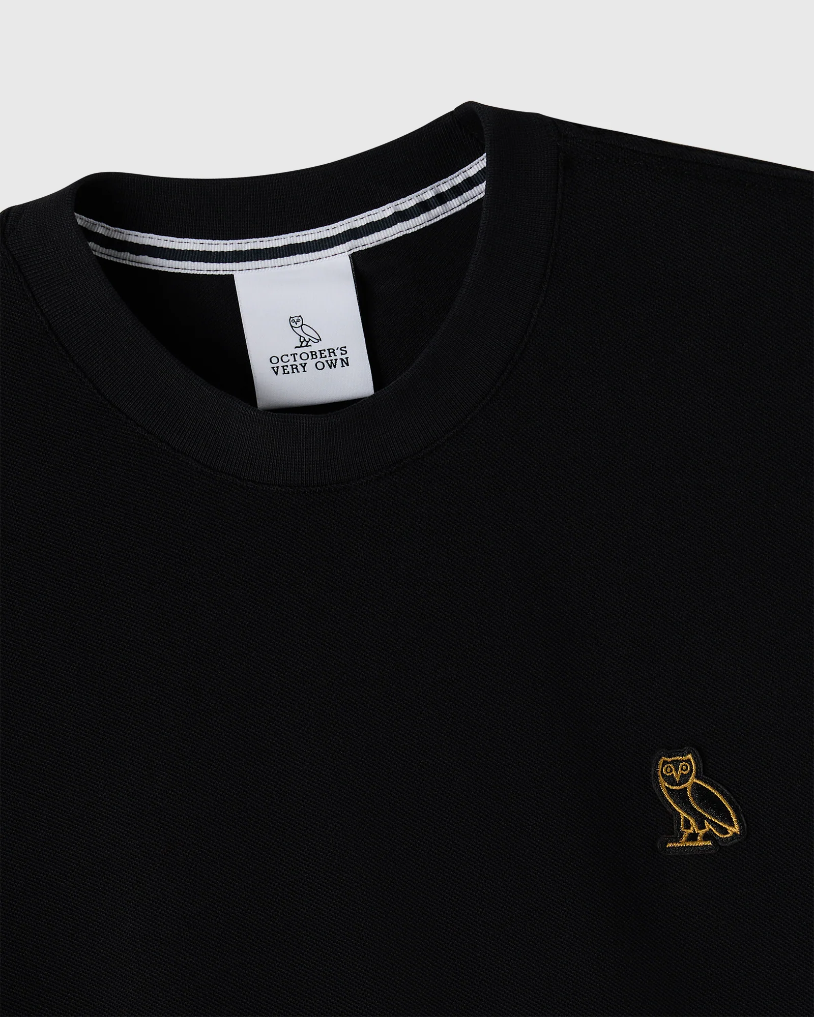 Piqué Tee - Black - Image 2