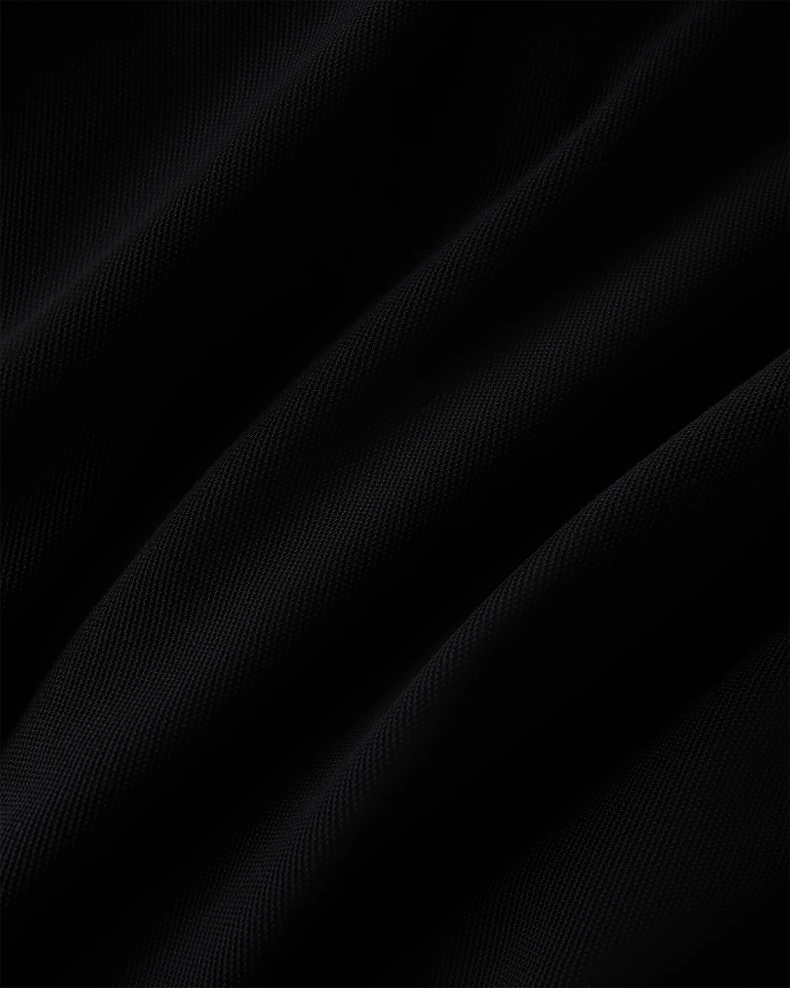 Piqué Tee - Black - Image 4