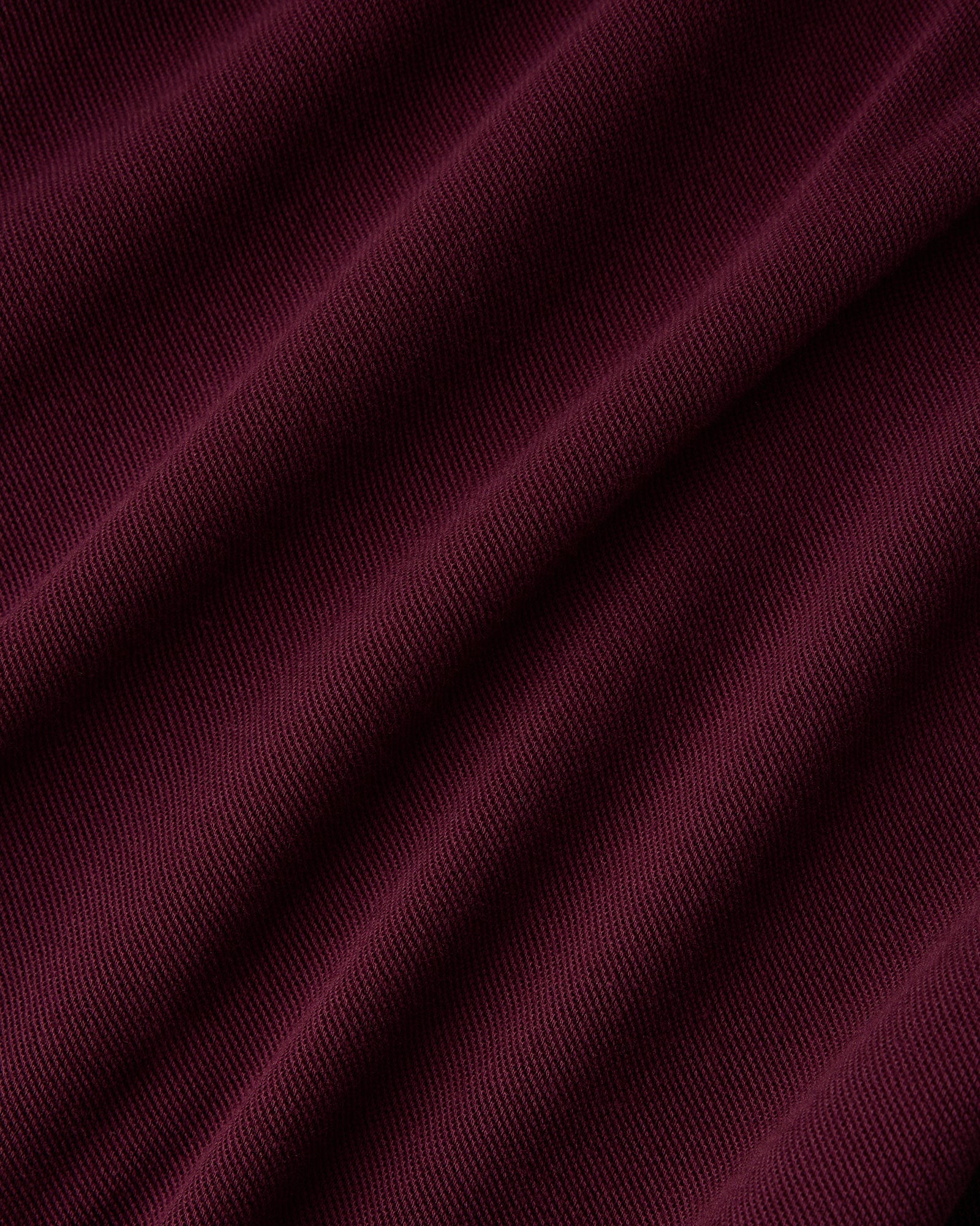 Piqué Tee - Bordeaux - Image 4
