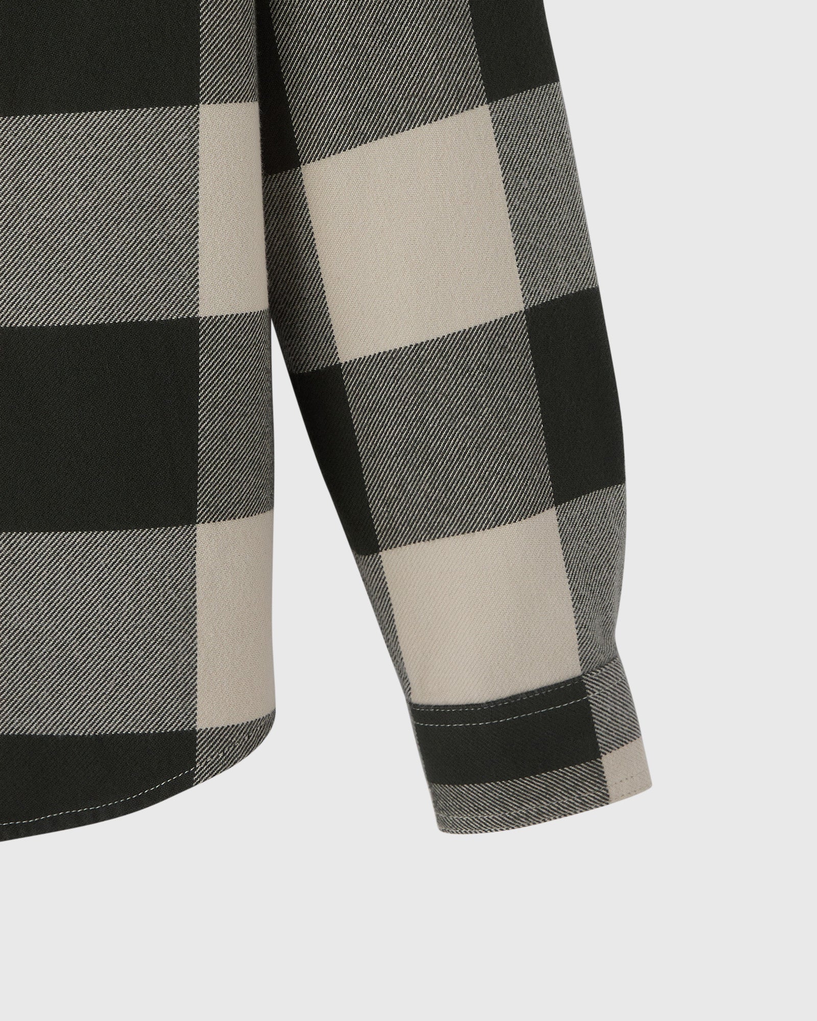 Plaid Flannel Shirt - Linen - Image 4