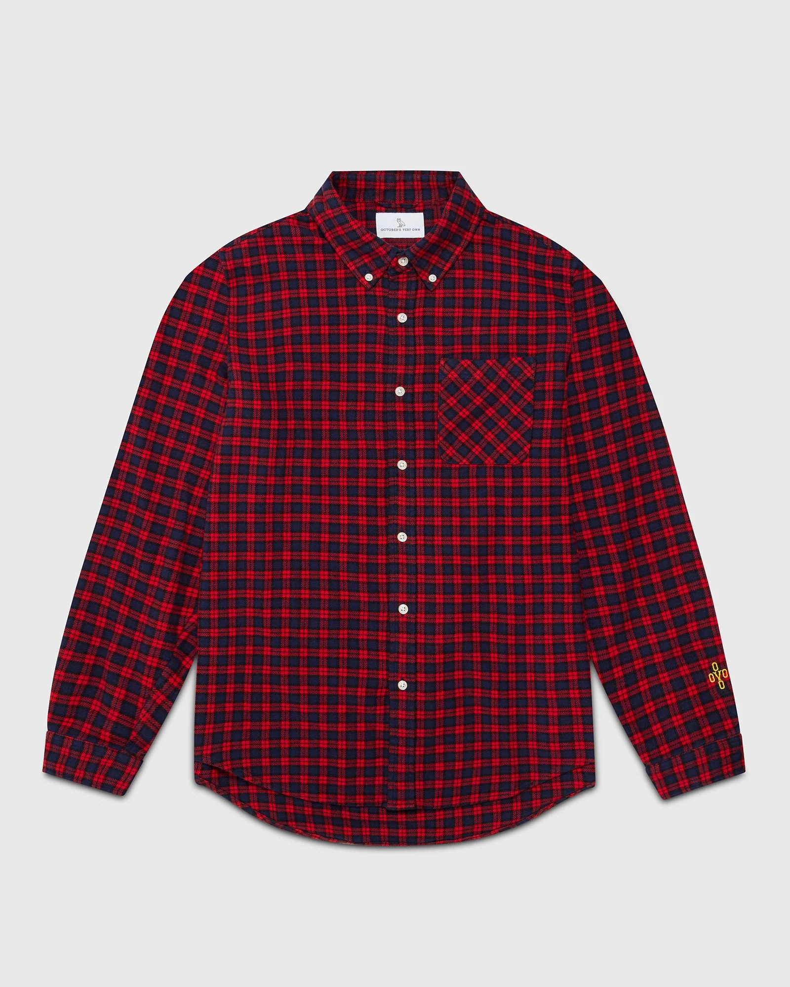 Plaid Pom Pom Flannel Shirt