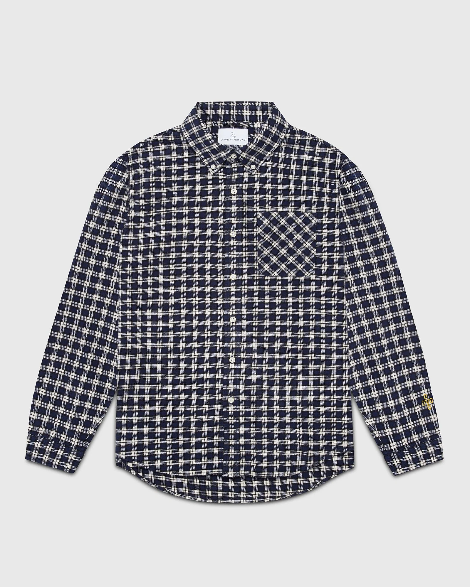 Plaid Pom Pom Flannel Shirt - Image 3