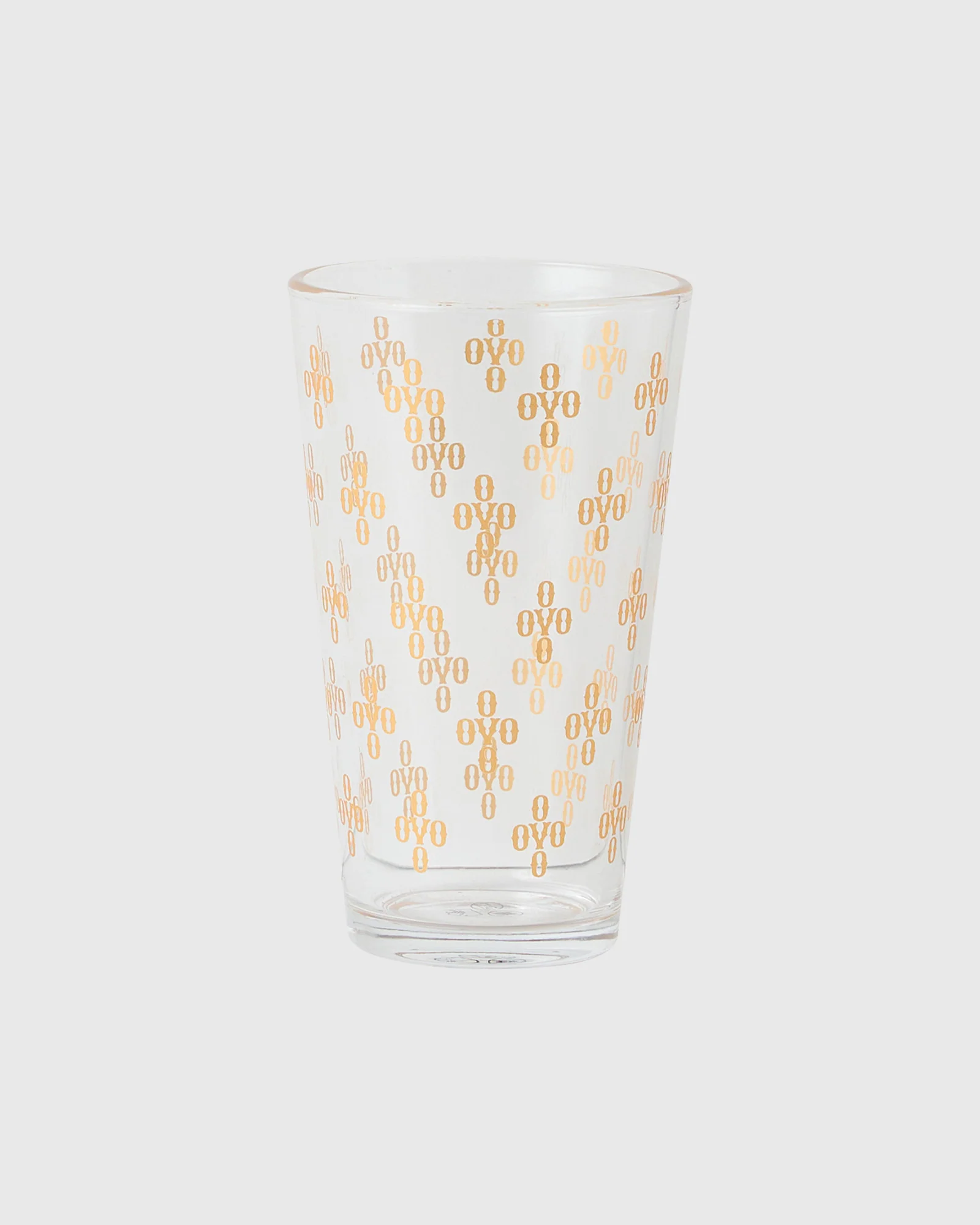 Pom Pom Drinking Glass - Clear - Image 2