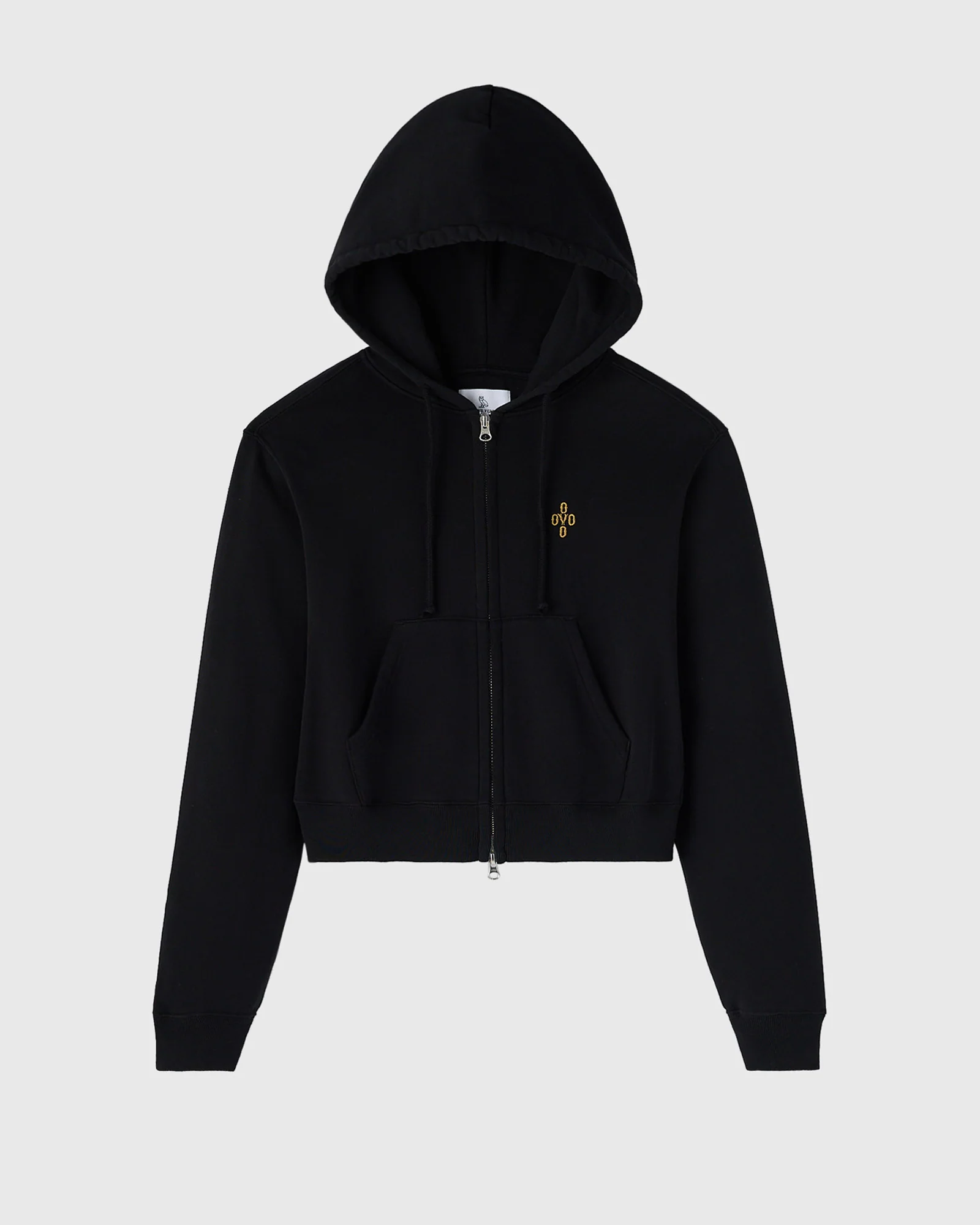 Pom Pom Full-Zip Hoodie